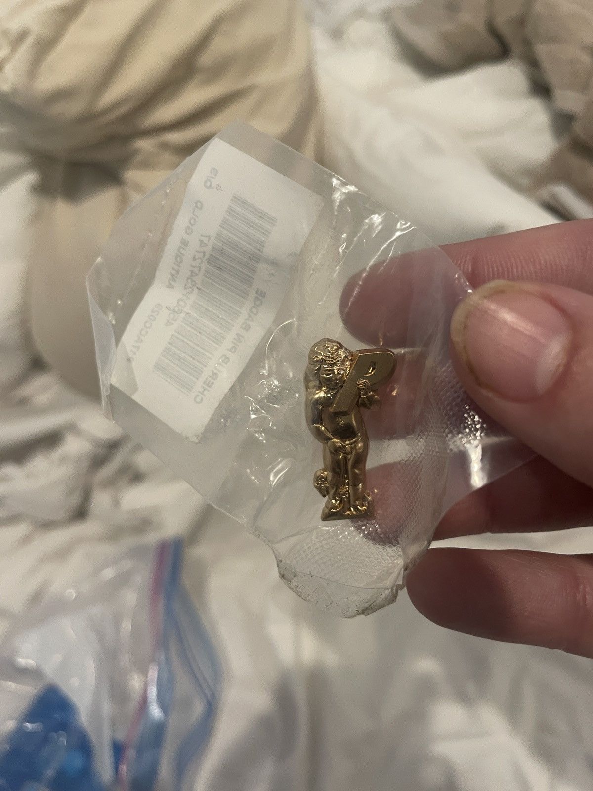 Palace 2019 Palace Cherub Pin Badge Size ONE SIZE - 1 Thumbnail