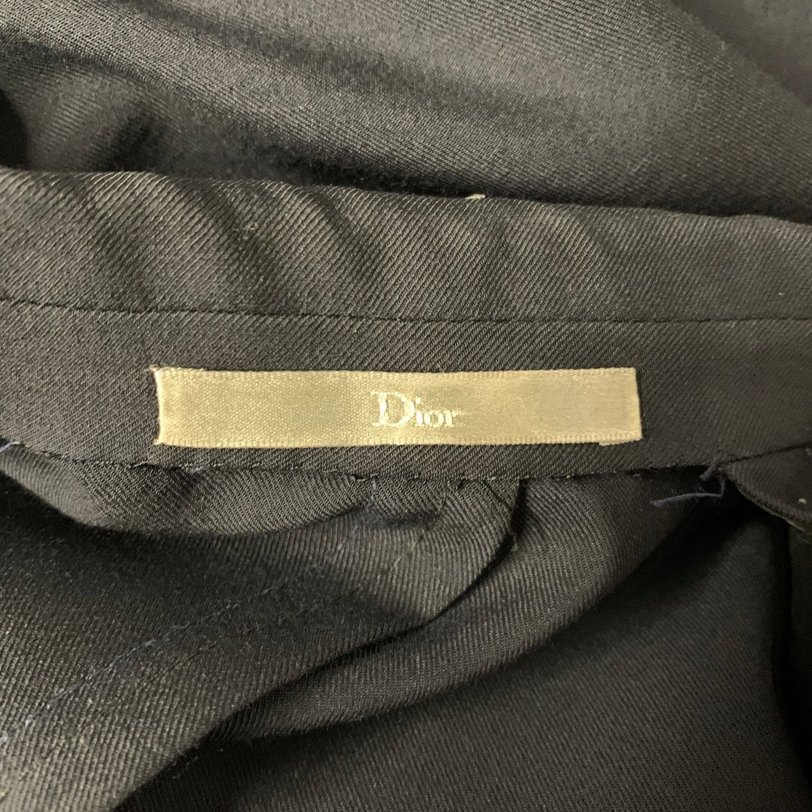 Dior DIOR Navy Cashmere Notch Lapel Sport Coat Size 42 Size 42R - 6 Thumbnail