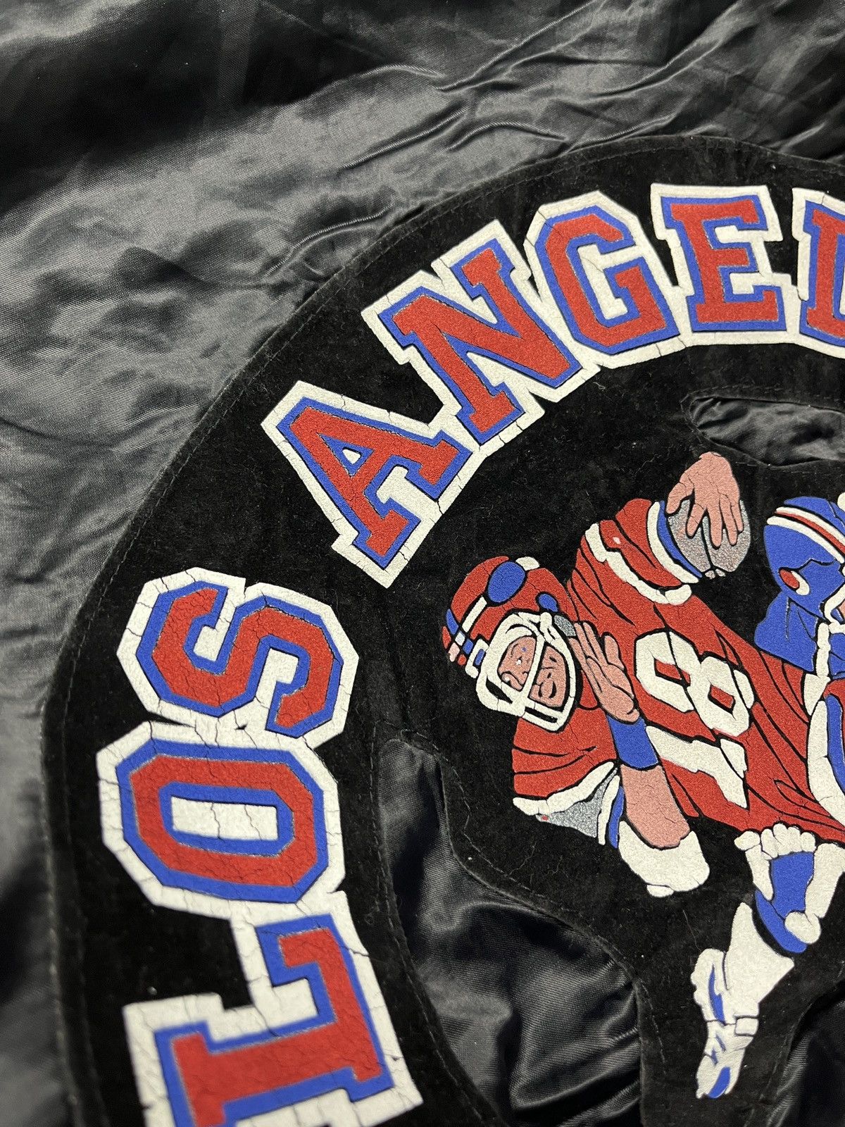 Vintage Vintage Retro Varsity Bomber Jacket USA Los Angeles Cup Rare Size US XL / EU 56 / 4 - 14 Thumbnail
