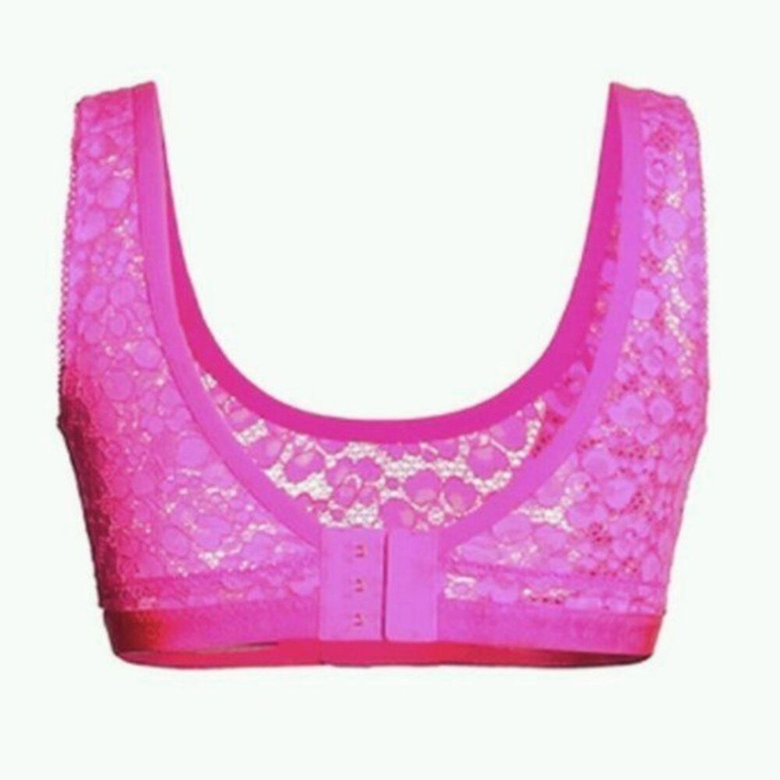 Stella McCartney Stella McCartney Fuchsia lace Bra L Size ONE SIZE - 2 Thumbnail