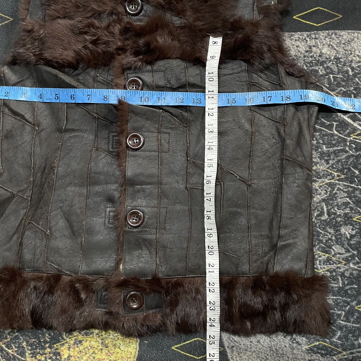 14th Addiction × Japanese Brand × KMRii 💥Dope💥- Kmrii Style Leather Patchwork Fur Reversible Jacket Size US S / EU 44-46 / 1 - 5 Thumbnail