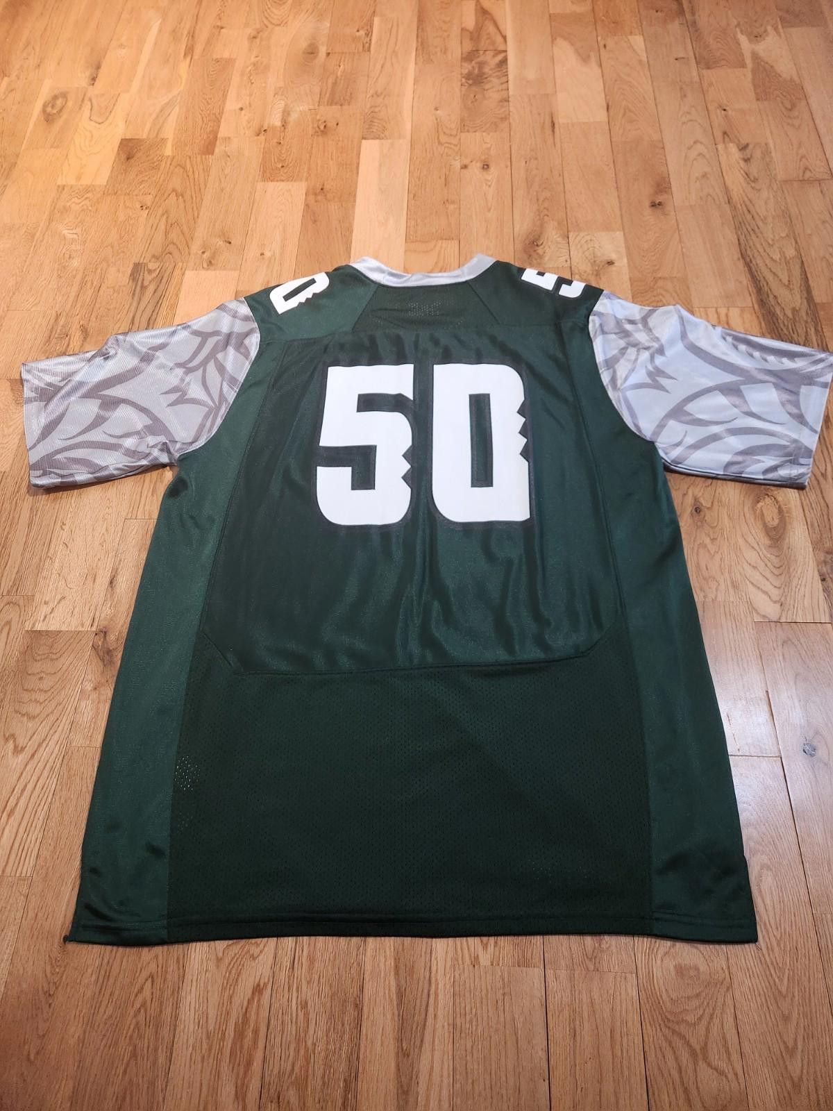 Under Armour Hawaii Rainbow Warriors Jersey Green Men's Large Size ONE SIZE - 7 Thumbnail