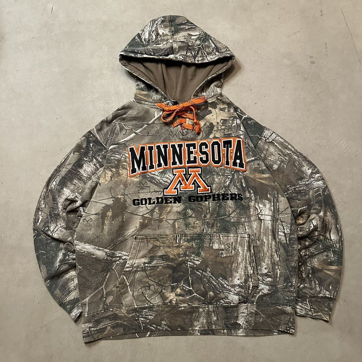 Realtree Vintage Y2K RealTree University of Minnesota Gophers Hoodie Size US M / EU 48-50 / 2 - 2 Thumbnail