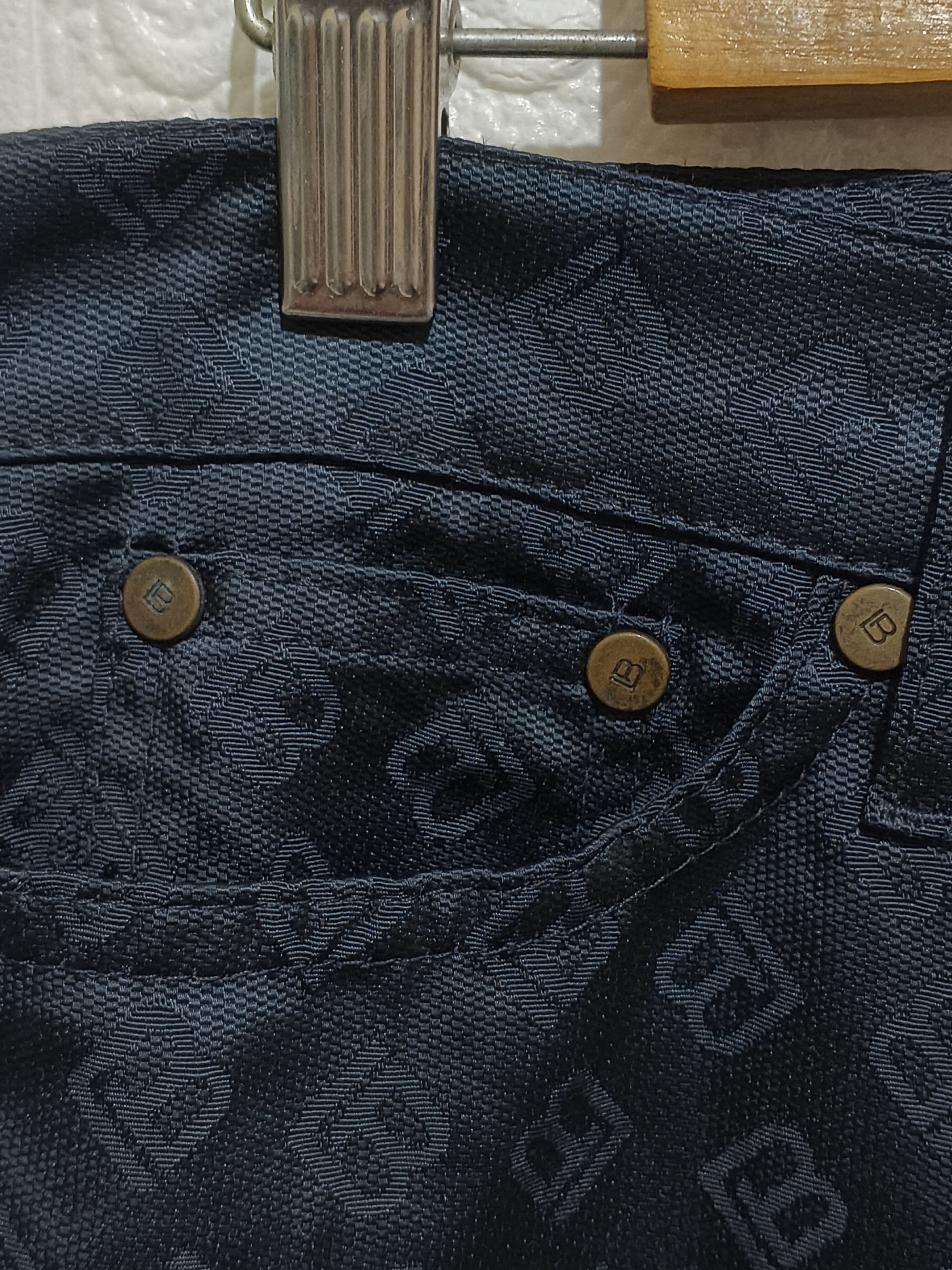 Laura Biagiotti LAURA BIAGIOTTI MONOGRAM PANTS Size 29" - 7 Thumbnail