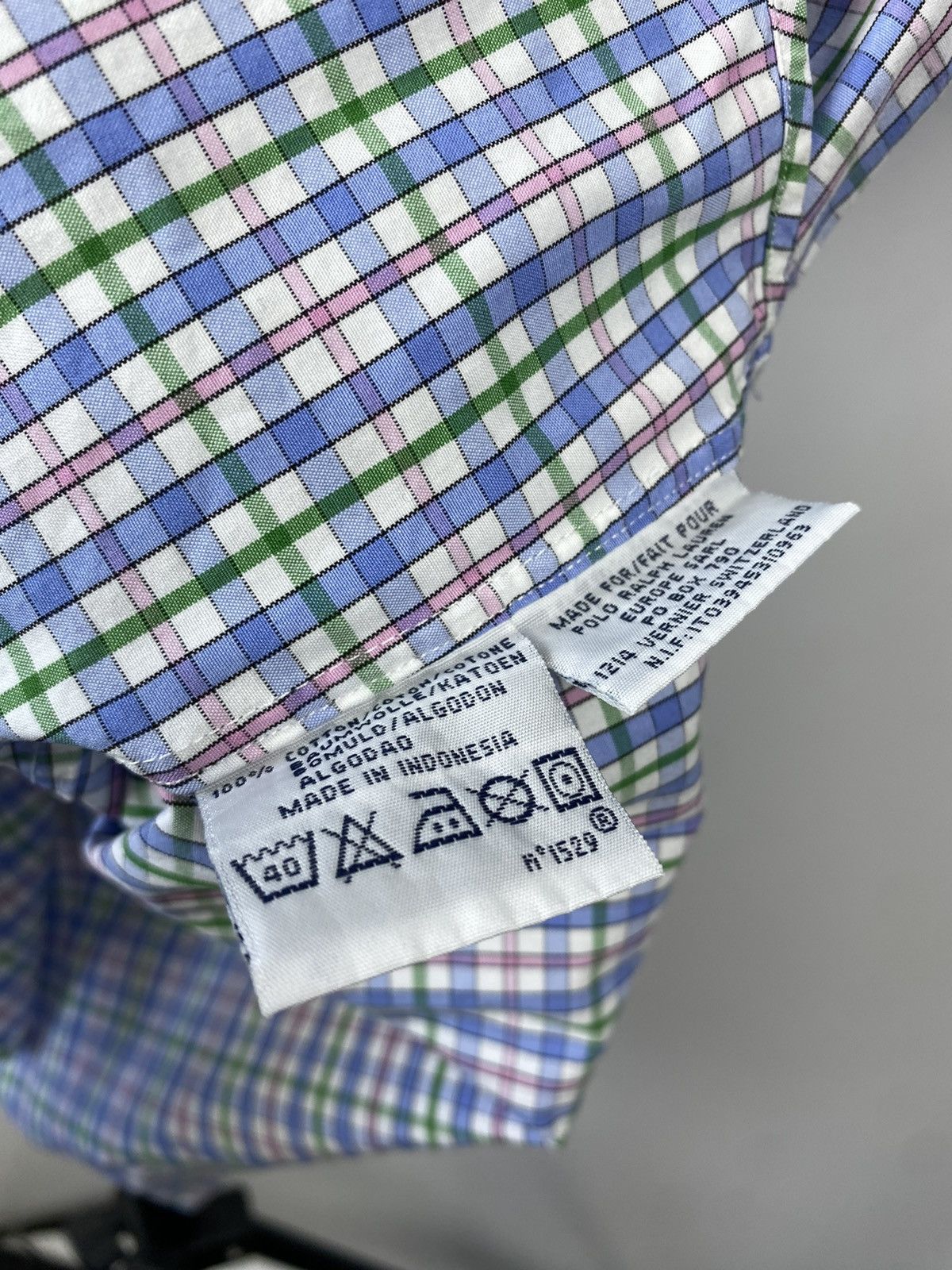 Polo Ralph Lauren × Ralph Lauren × Vintage 90s Vintage POLO RALPH LAUREN Short Sleeve Button Up Shirt Size US XL / EU 56 / 4 - 6 Thumbnail