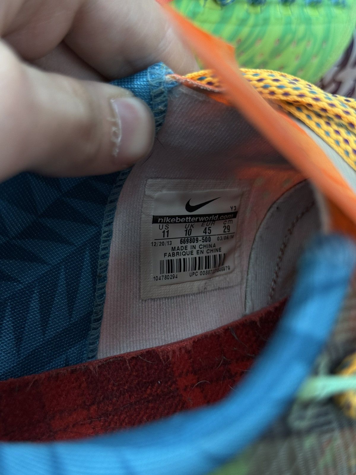 Nike Nike KD 6 “What The” 2013 (669809-500) Size 11 RARE Size US 11 / EU 44 - 13 Thumbnail