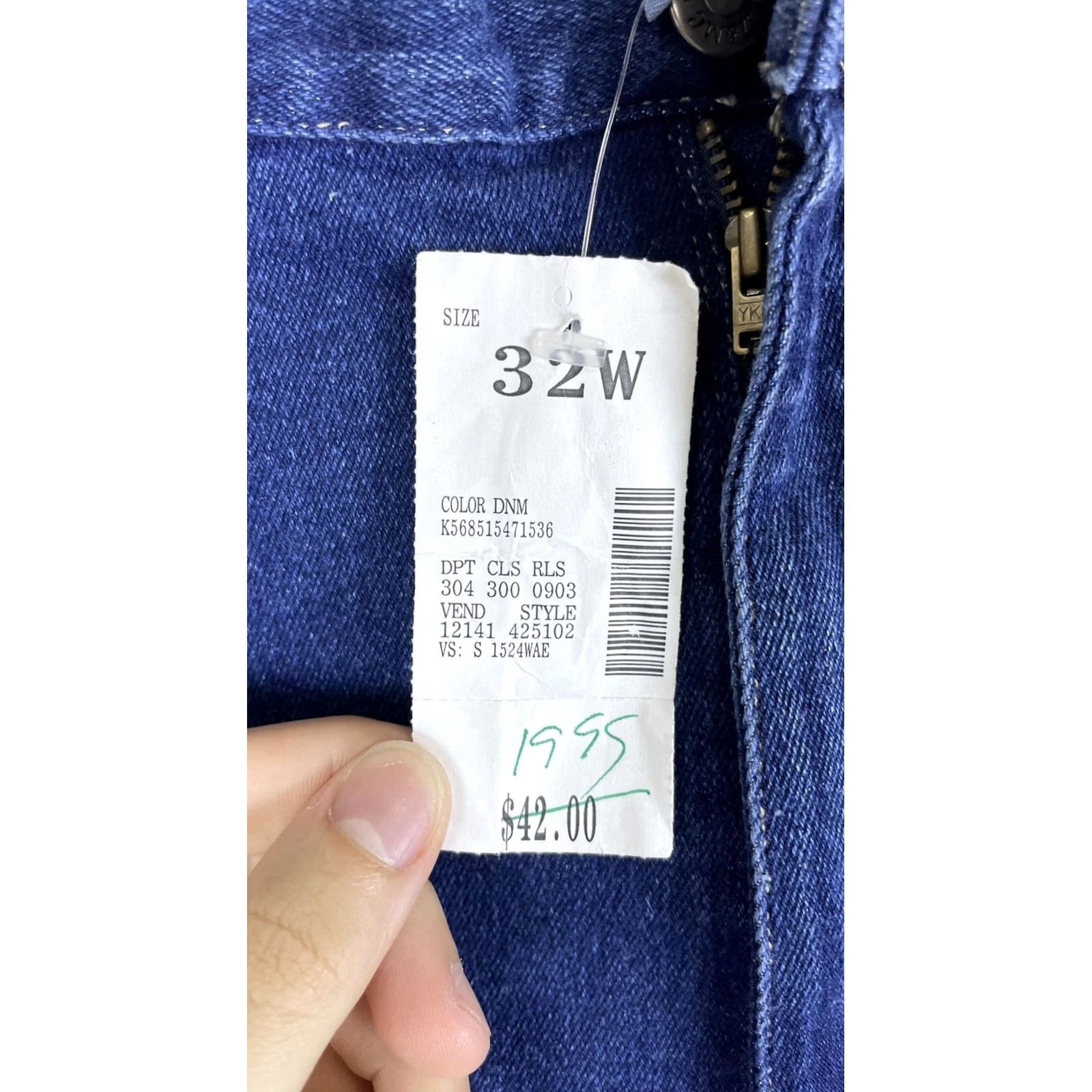 Vintage Liz & Me Jeans Womens 32W Blue Tapered High Rise Stretch Denim Medium Wash Jeans Womens 32W Blue Tapered High Rise Stretch Denim Medium Wash Size 24" / US 00 / IT 34 - 3 Thumbnail
