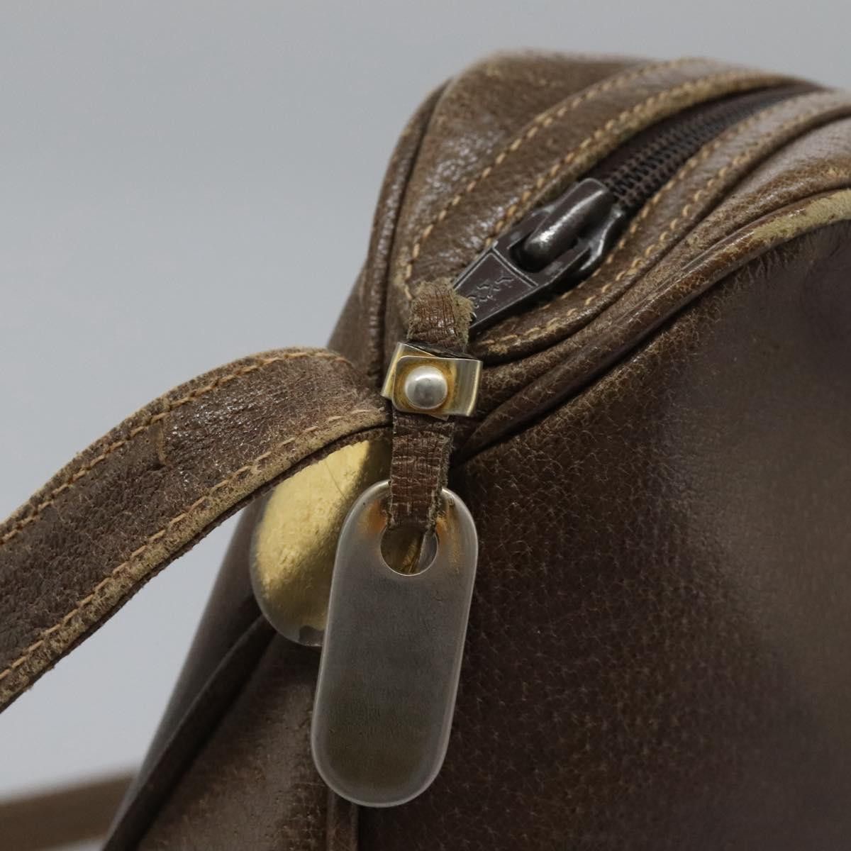 Gucci GUCCI Shoulder Bag Leather Brown Gold 001 261 001 261 Size ONE SIZE - 11 Thumbnail