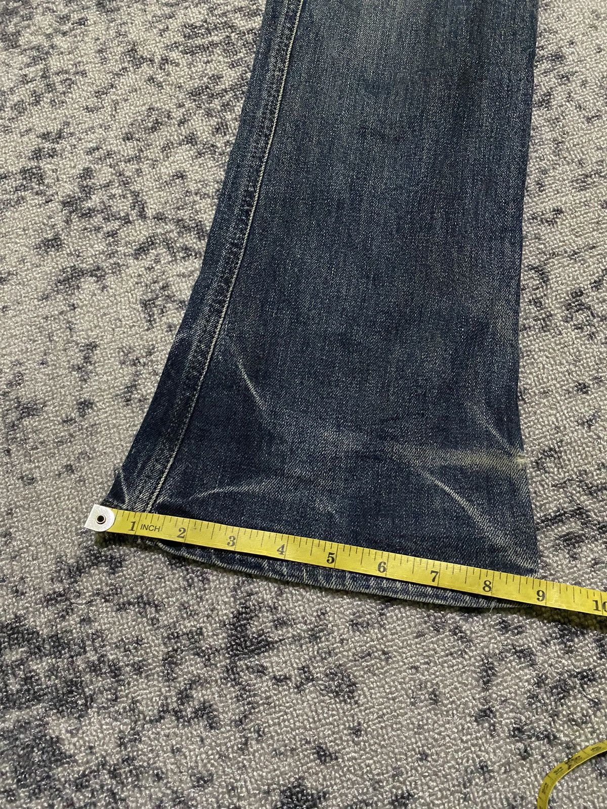 Japanese Brand × Morgan Homme Y2k Morgan ifsixwasnine Homme bootcut Jeans Size US 31 - 11 Thumbnail