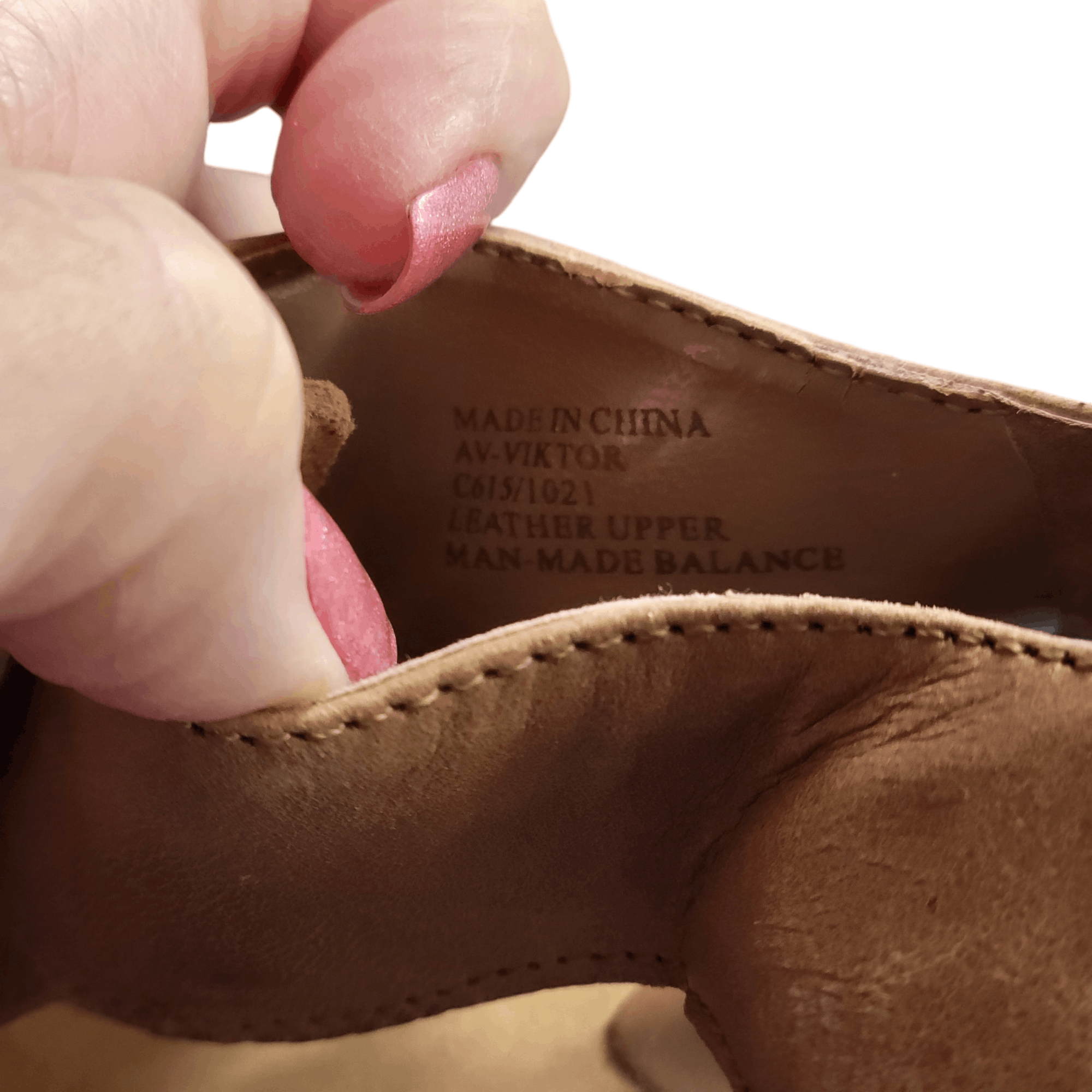 NBDN Nobrandedon Adrienne Vittadini Tan Leather Cut Out Block Bootie Shoe Size US 6.5 / IT 36.5 - 7 Thumbnail