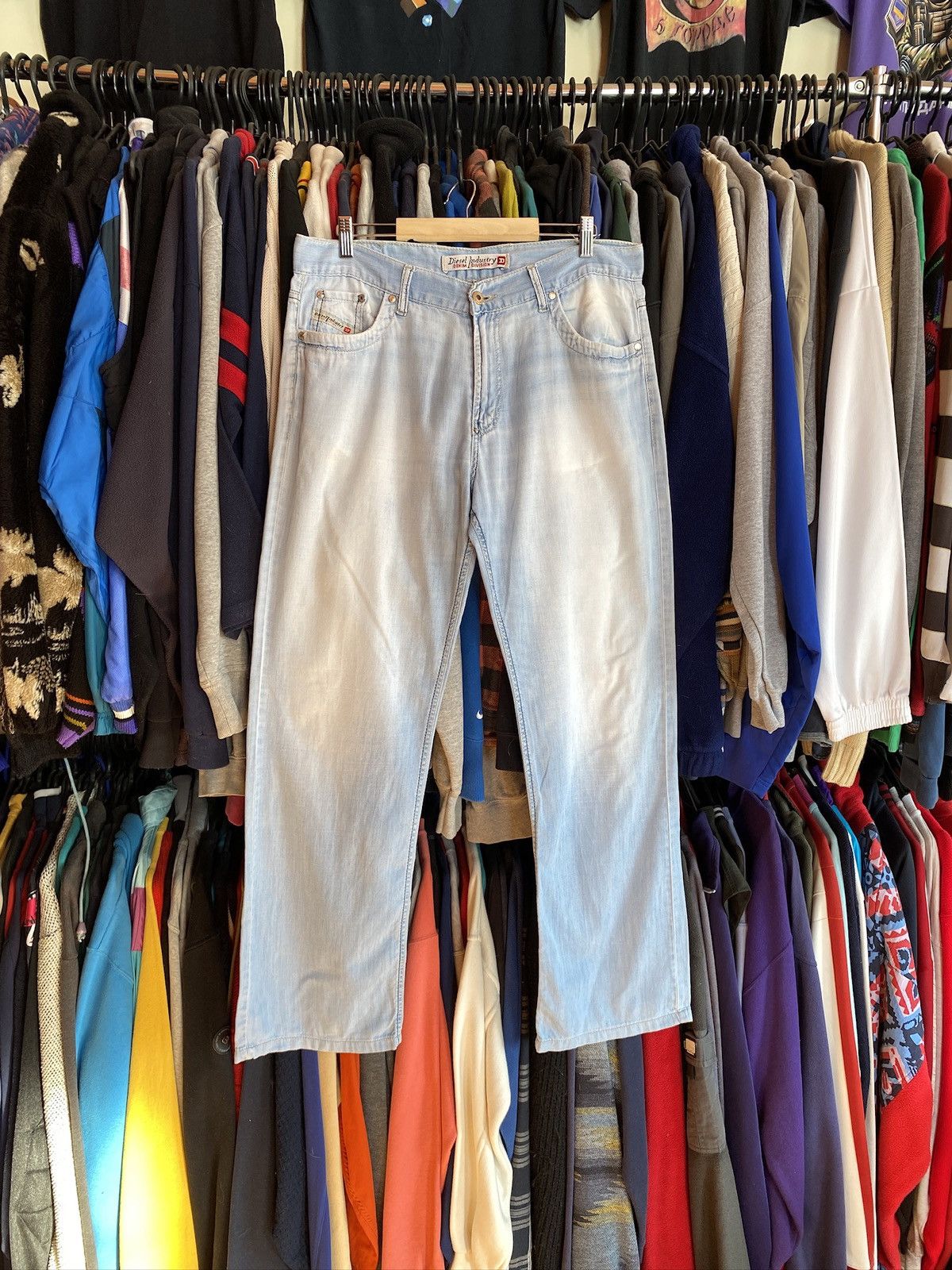 Diesel VINTAGE DIESEL DENIM JEANS Y2k Size US 33 - 1 Thumbnail