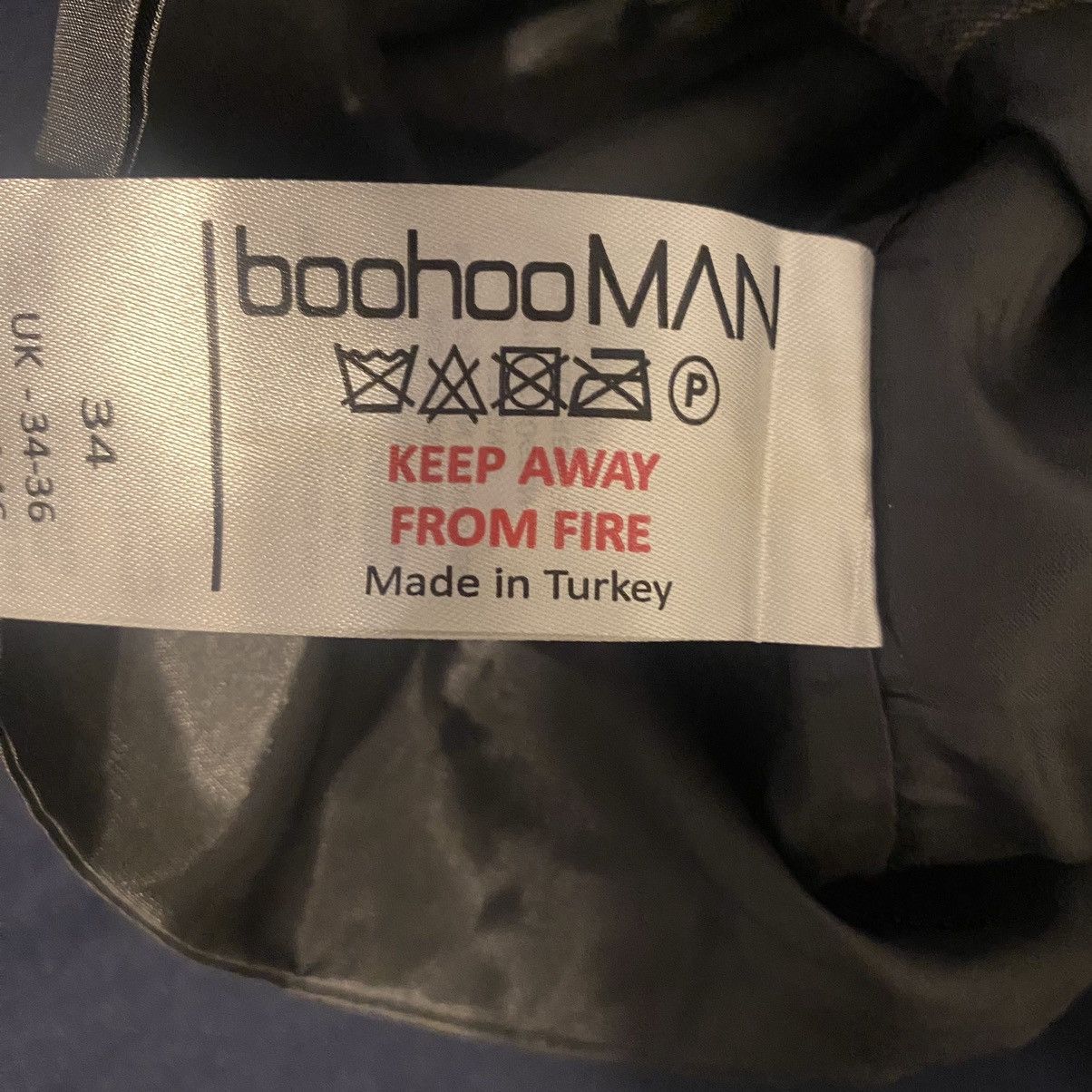 Boohoo BoohooMAN Heritage Check Vest Size 34R - 6 Thumbnail