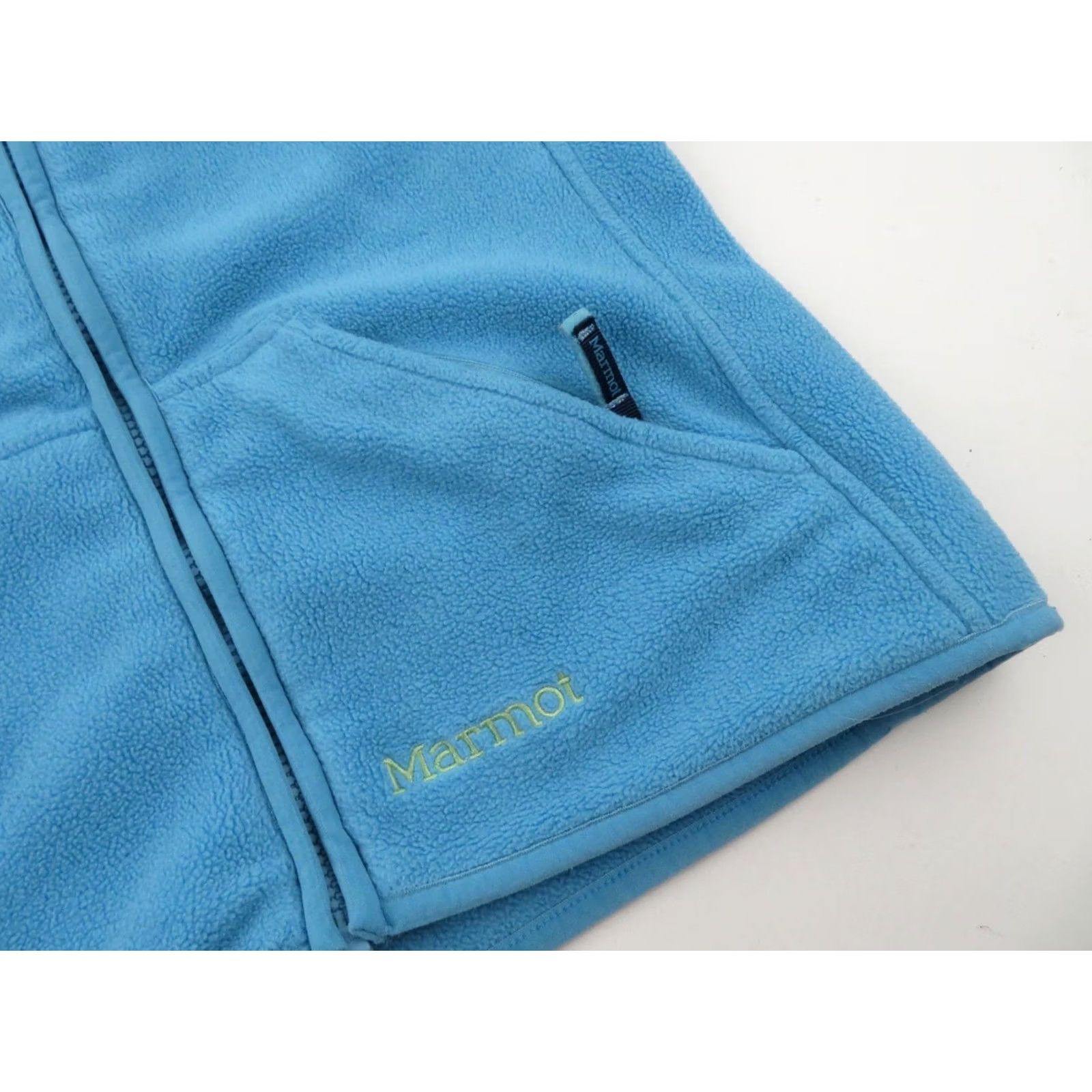Marmot Marmot Women's Fleece Jacket Blue Full Zip Coat Hiking Size Small Windbreaker Size S / US 4 / IT 40 - 4 Thumbnail