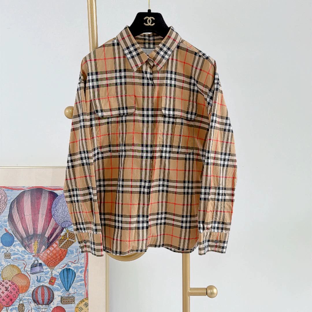 Burberry Burberry Check Shirt 12Y Size XS / US 0-2 / IT 36-38 - 1 Thumbnail