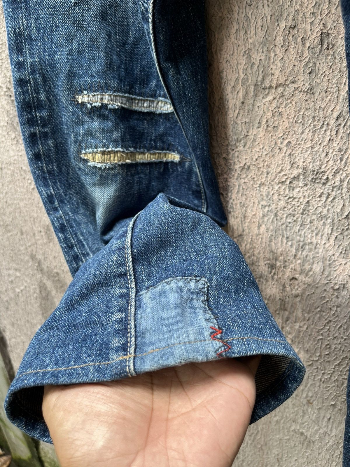 Japanese Brand Medical Branch Patch Denim Size US 30 / EU 46 - 6 Thumbnail