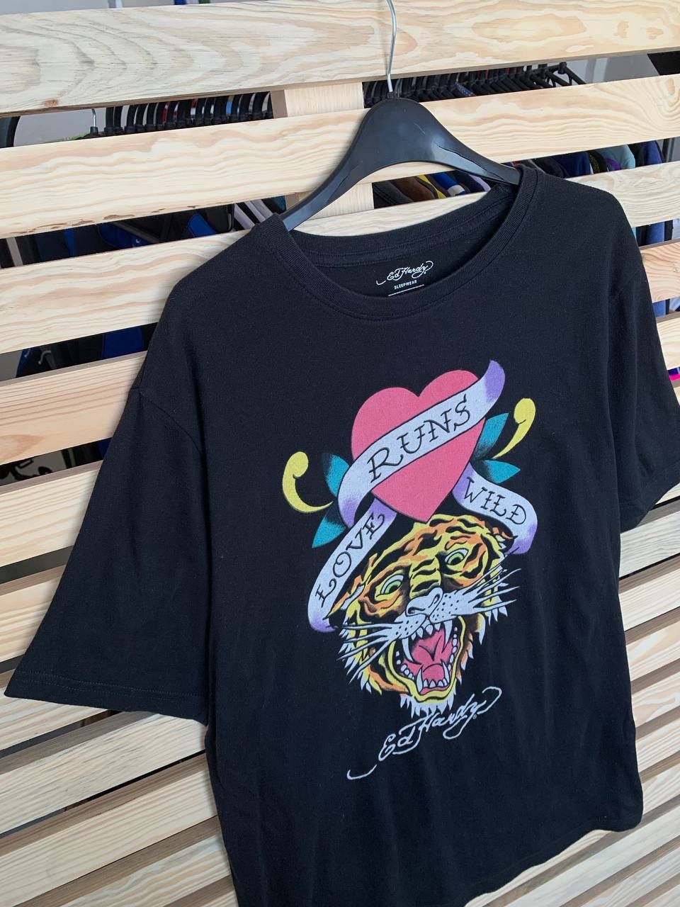 Ed Hardy × Vintage Vintage Ed Hardy Tiger Tee Y2K Style Size US M / EU 48-50 / 2 - 2 Thumbnail