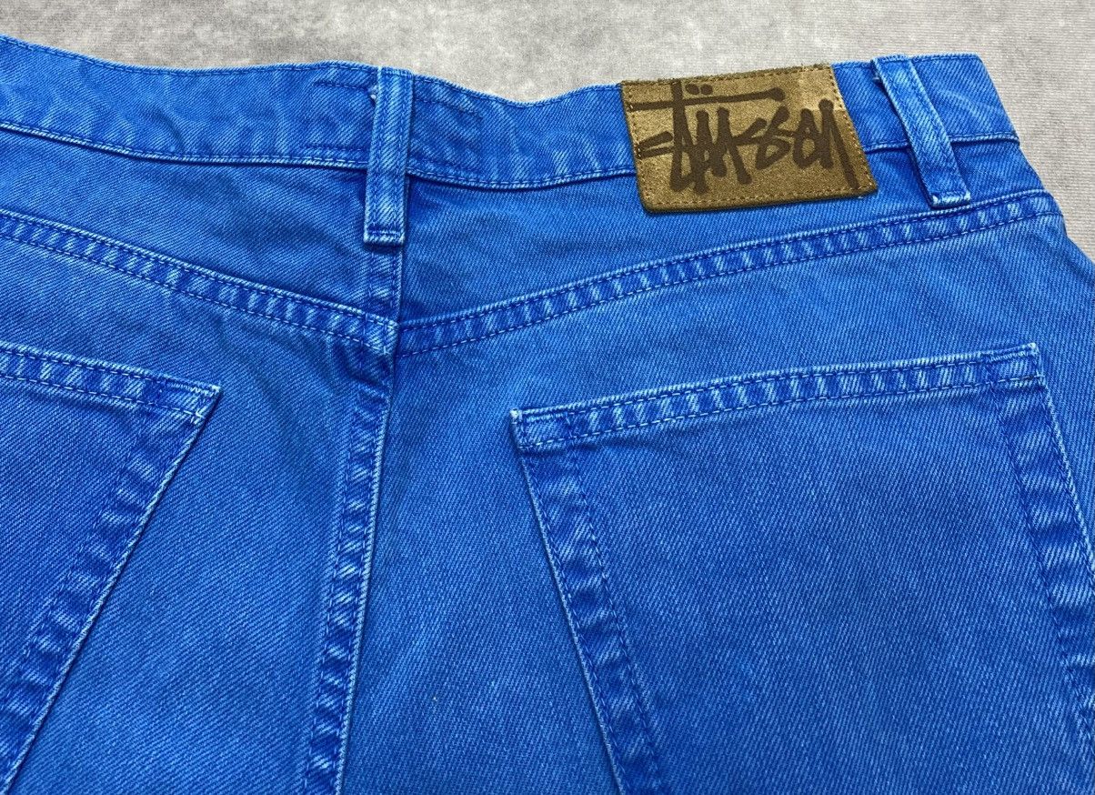 Stussy Stussy Big Ol’ Jeans Overdyed Blue Size US 30 / EU 46 - 4 Thumbnail