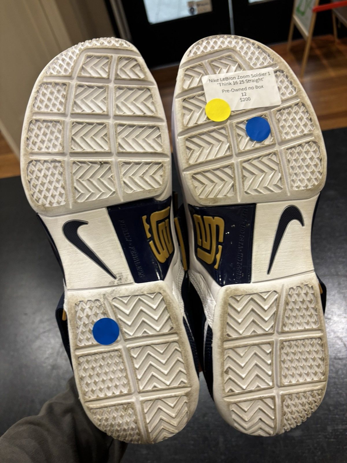 Nike LeBron Zoom Soldier 1 ‘Think 16 25 Straight’ Size US 12 / EU 45 - 5 Thumbnail
