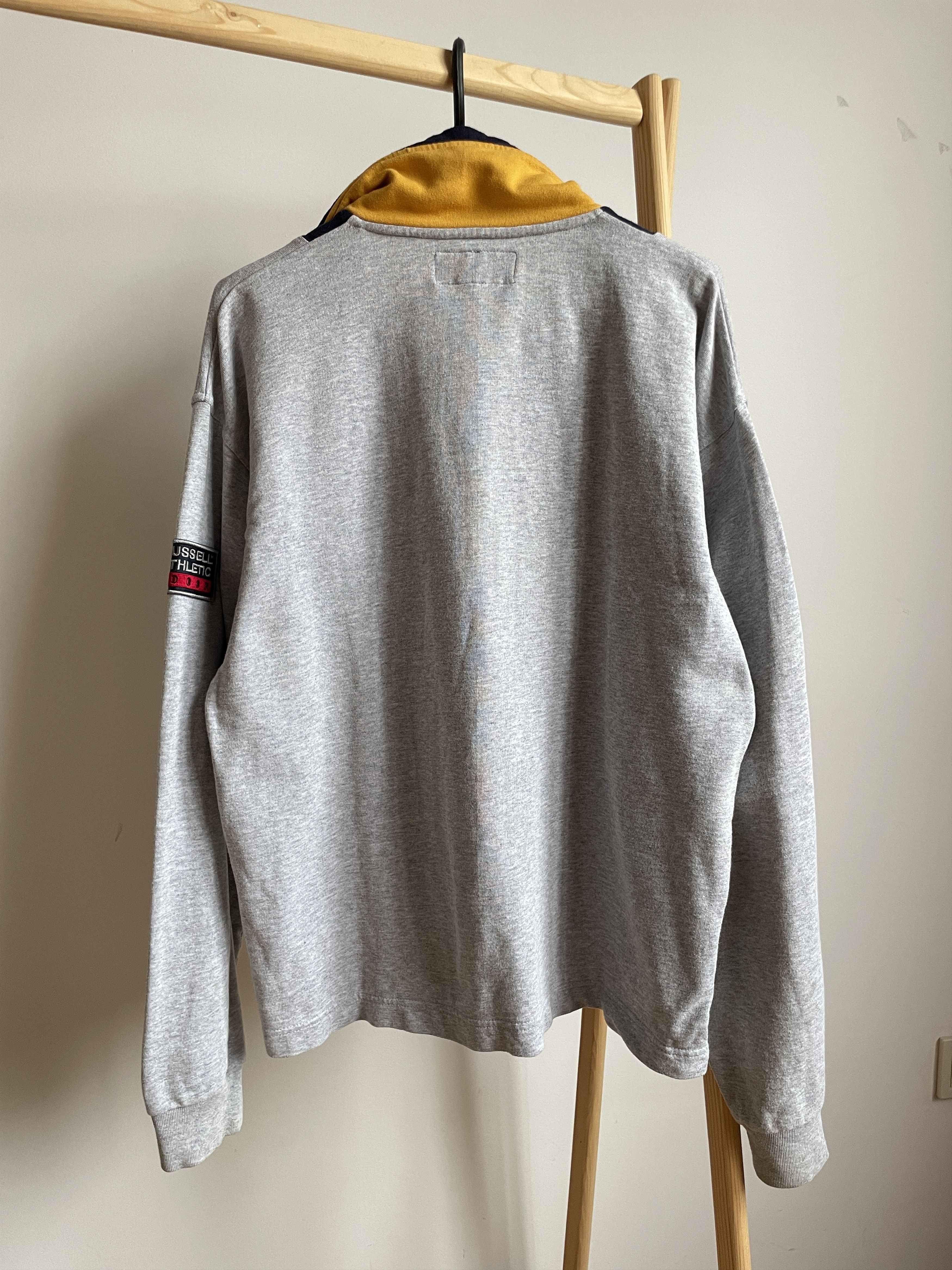 Russell Athletic Russell Athletic Vintage 90's 1/4 Zip Pullover Size M Size US M / EU 48-50 / 2 - 2 Thumbnail