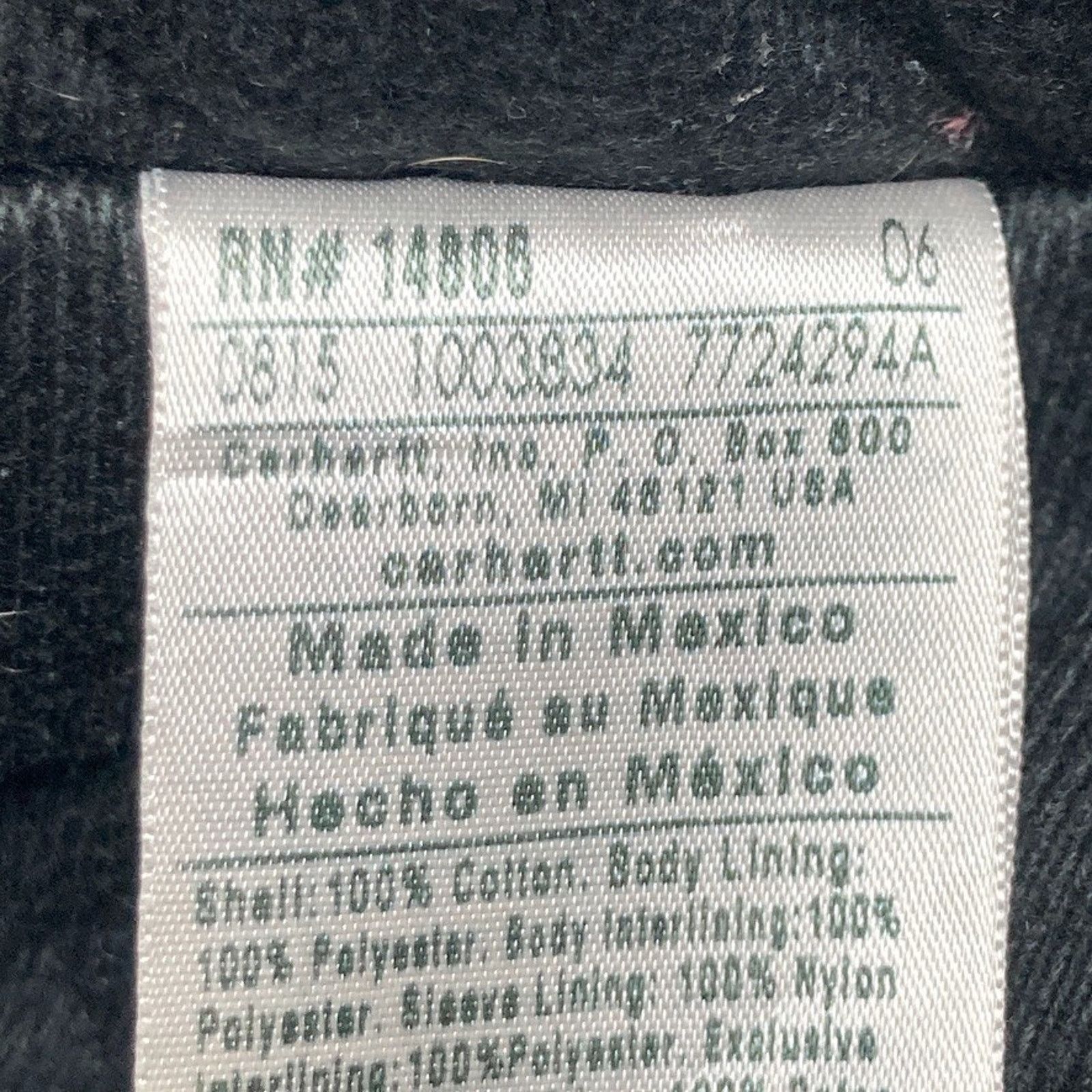 Carhartt Carhartt J130 MOS XL Active Jacket STAMPED Property US Govt Size US XL / EU 56 / 4 - 12 Thumbnail