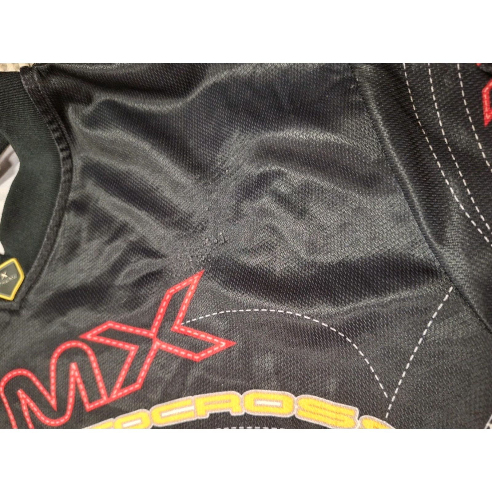 Vintage XMX Xtreme Motocross Jersey Shirt L/XL Red Black Yellow MX Racing Shirt Mens Long Sleeve Pullover Jersey Breathable Lightweight Size US L / EU 52-54 / 3 - 3 Thumbnail