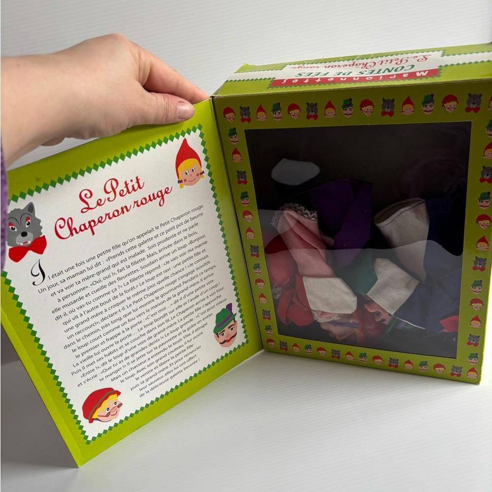 Designer Little Red Riding Hood Puppet Set Size ONE SIZE - 3 Thumbnail