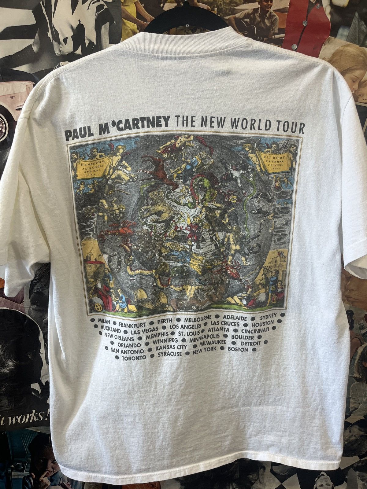 Vintage Paul McCartney The New World Tour Size US L / EU 52-54 / 3 - 3 Thumbnail