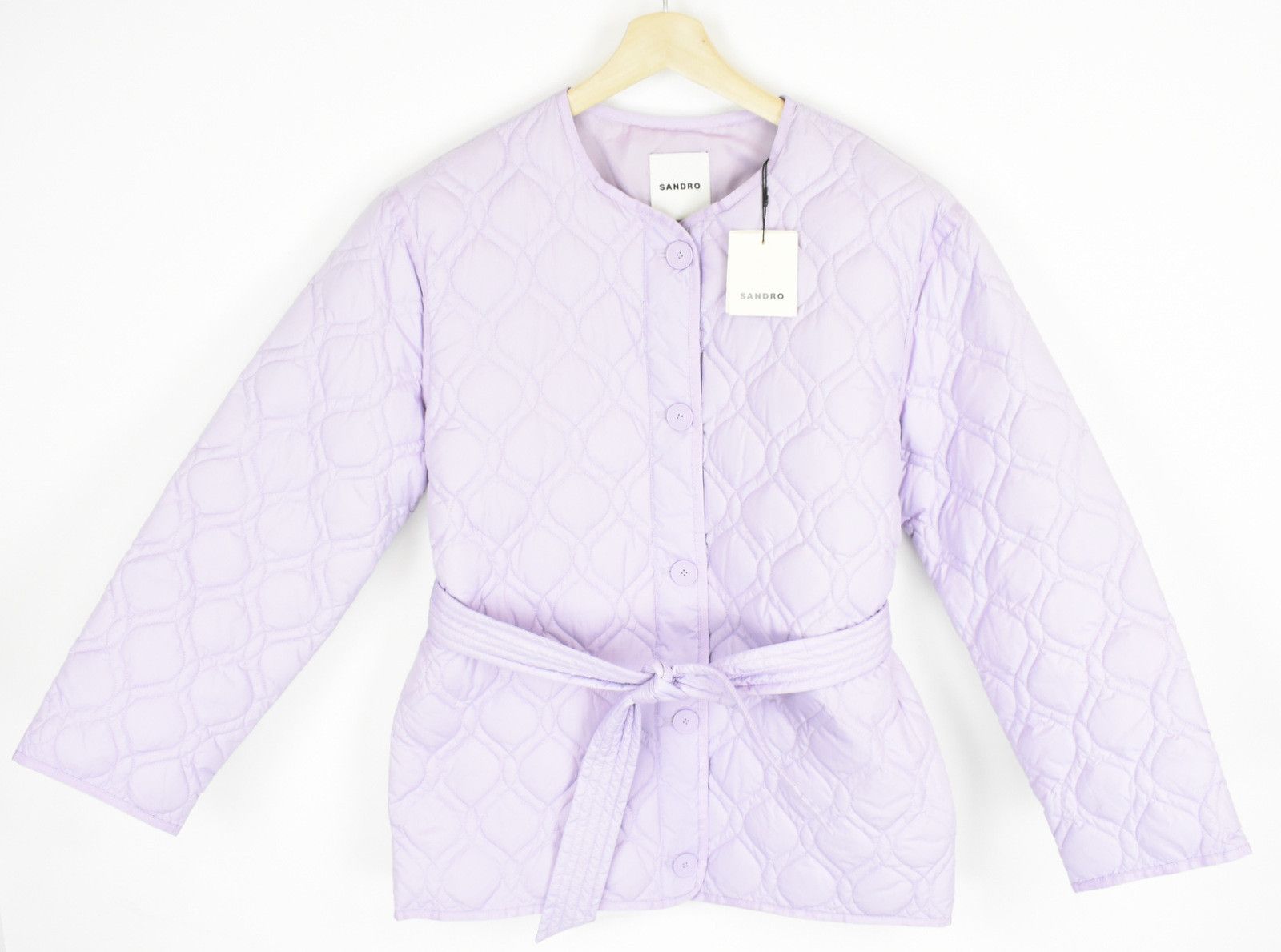 Sandro SANDRO Rayja Jacket Women's (EU) 36 Padded Quilted Size S / US 4 / IT 40 - 4 Thumbnail