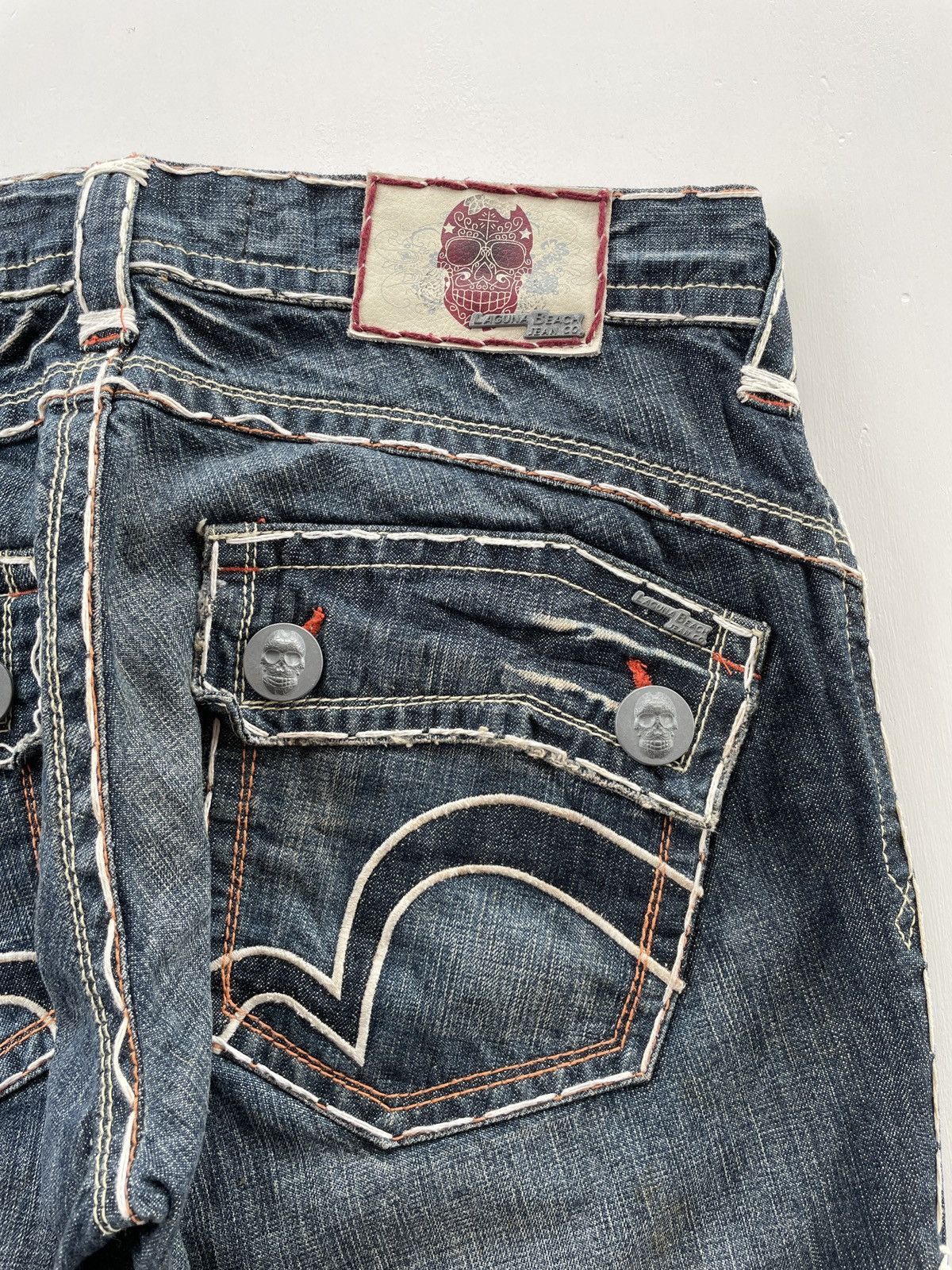 If Six Was Nine LAGUNA BEACH JEAN CO BOOTCUT JEANS Size US 31 - 7 Thumbnail