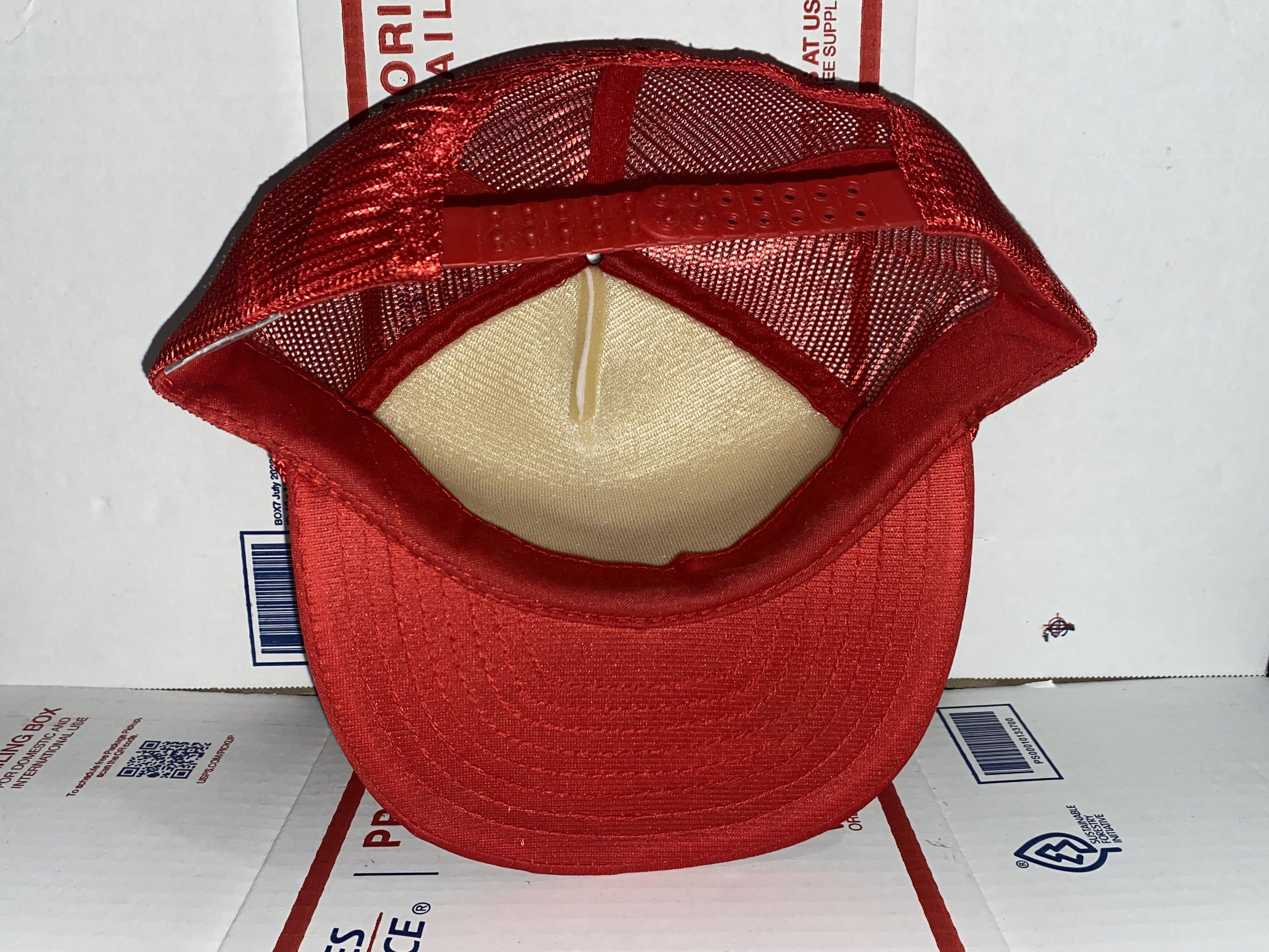Vintage vtg Herington Fire Dept. Department DAVE Trucker Hat Kansas Size ONE SIZE - 4 Thumbnail