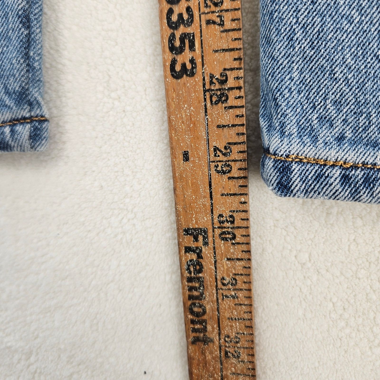 Levi's LEVI'S 501 X BEYONCE CURVE JEANS 25X30 WESTERN CRYSTAL NWT Size 25" / US 0 / IT 36 - 5 Thumbnail
