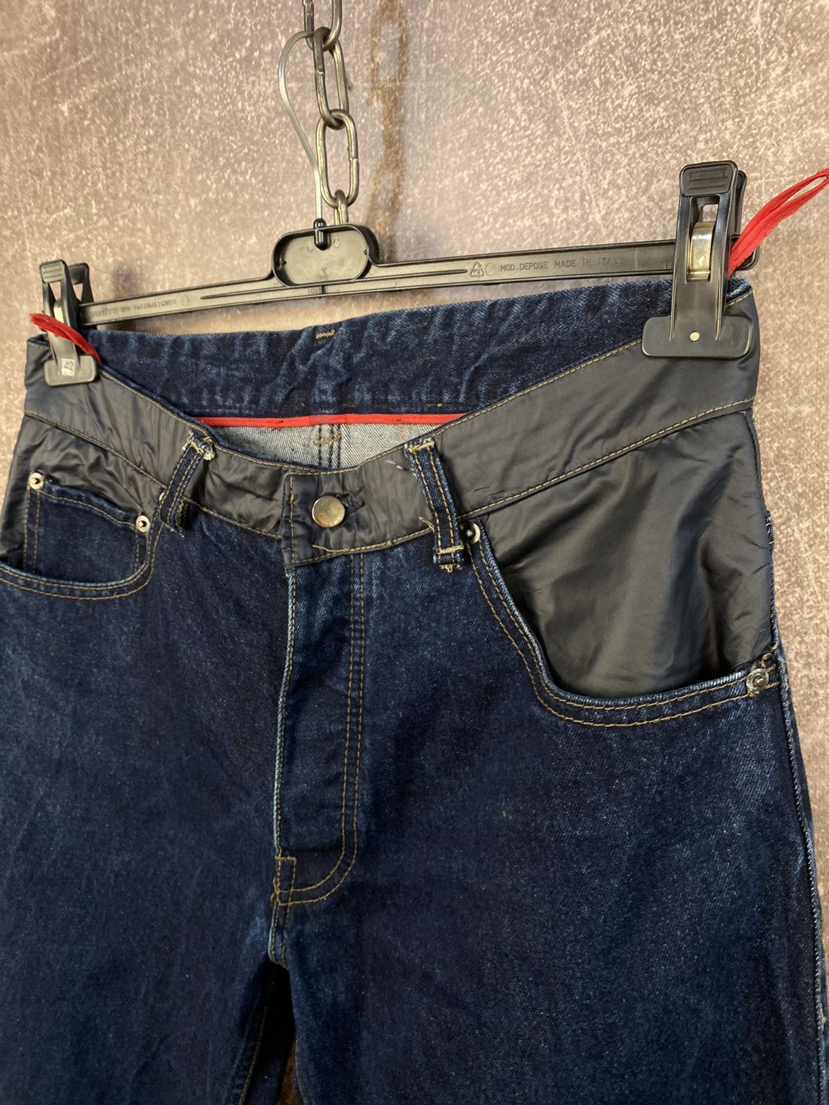 Prada PRADA Jeans Blue Denim Wash Nylon Y2K Vintage red tab Size US 32 / EU 48 - 7 Thumbnail