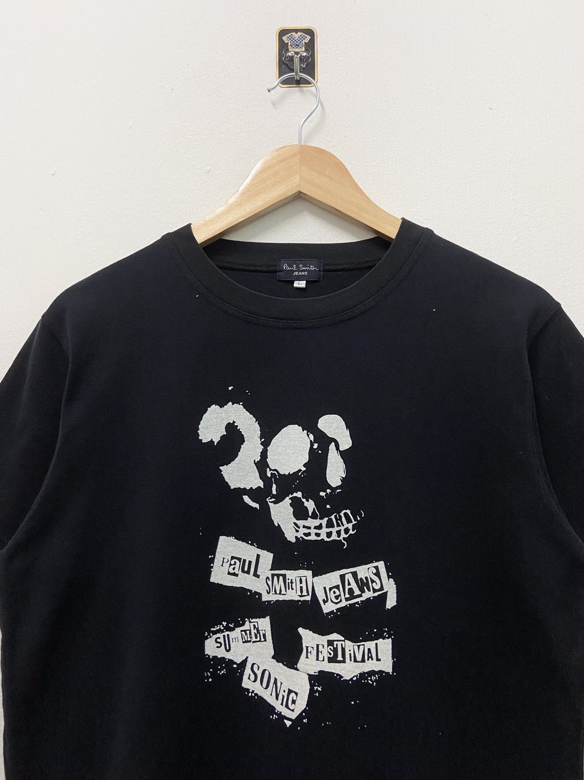Band Tees × Paul Smith × Vintage 2000's Paul Smith Jeans x Summer Sonic " STAFF " T-Shirt Size US M / EU 48-50 / 2 - 2 Thumbnail