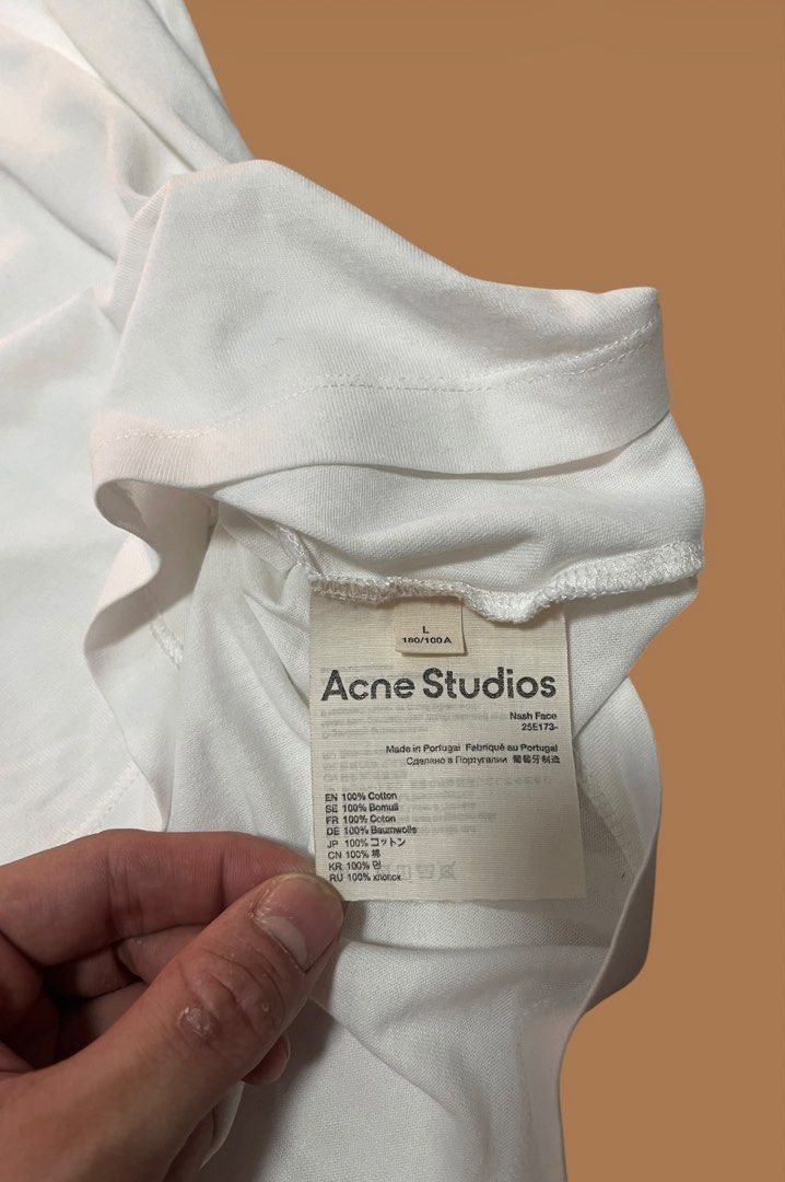 Acne Studios Acne studios nash face tee Size US L / EU 52-54 / 3 - 7 Thumbnail