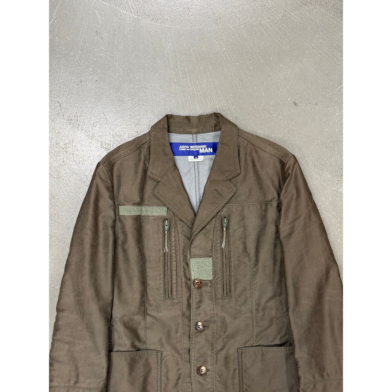 Junya Watanabe A/W2004 Junya Watanabe military blazer coat Size S / US 4 / IT 40 - 3 Thumbnail