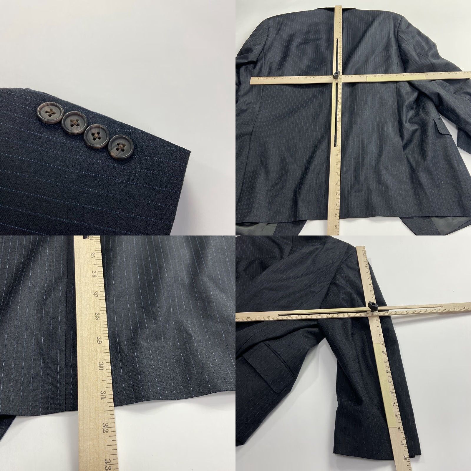 Ralph Lauren Lauren Ralph Lauren 48R Wool Blend Two Button Blazer Sport Coat Jacket Suit Jacket Size 48R - 9 Thumbnail