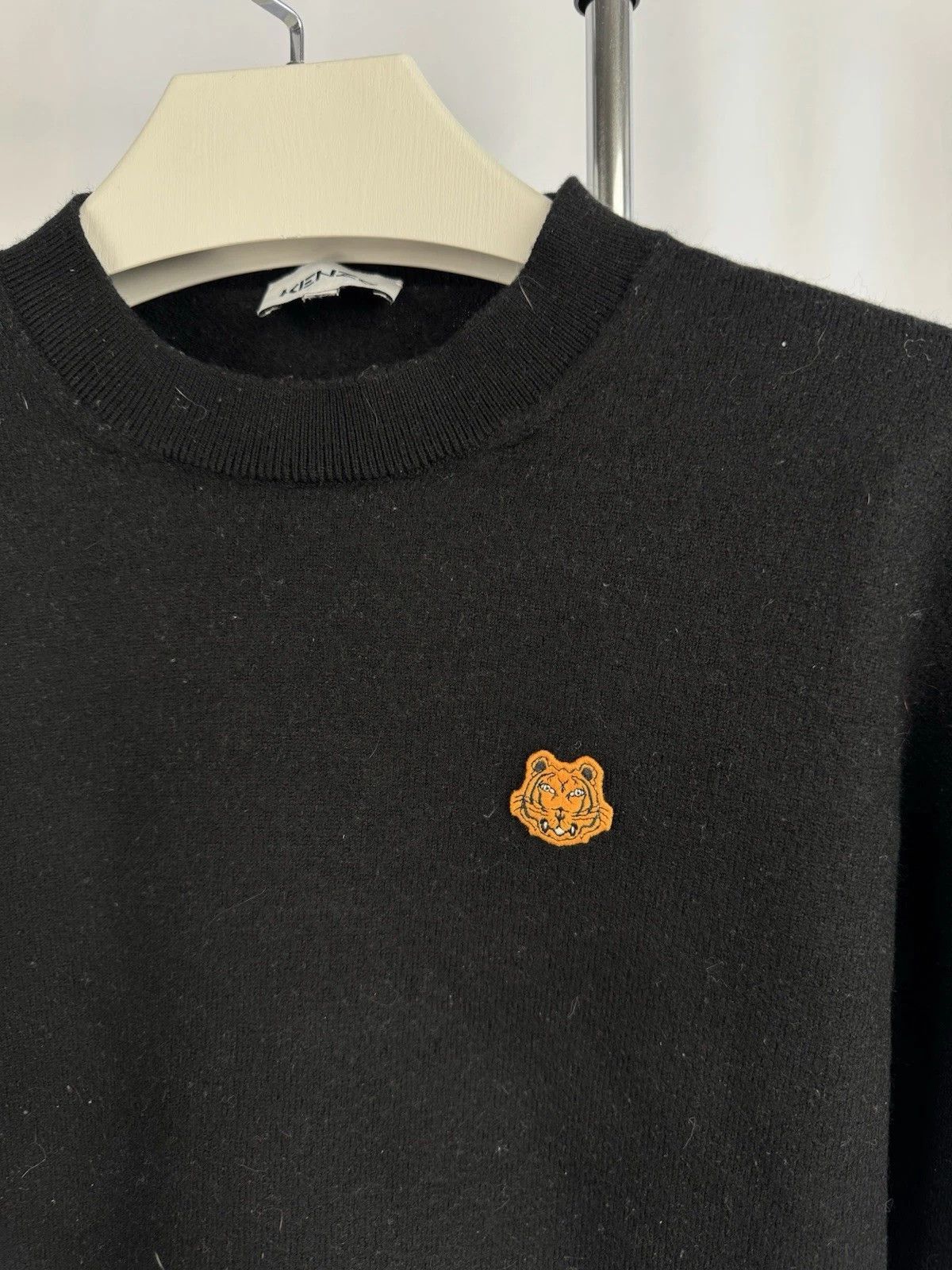 Kenzo KENZO Tiger Logo Black Sweatshirt Men Designer Crewneck Size US S / EU 44-46 / 1 - 3 Thumbnail