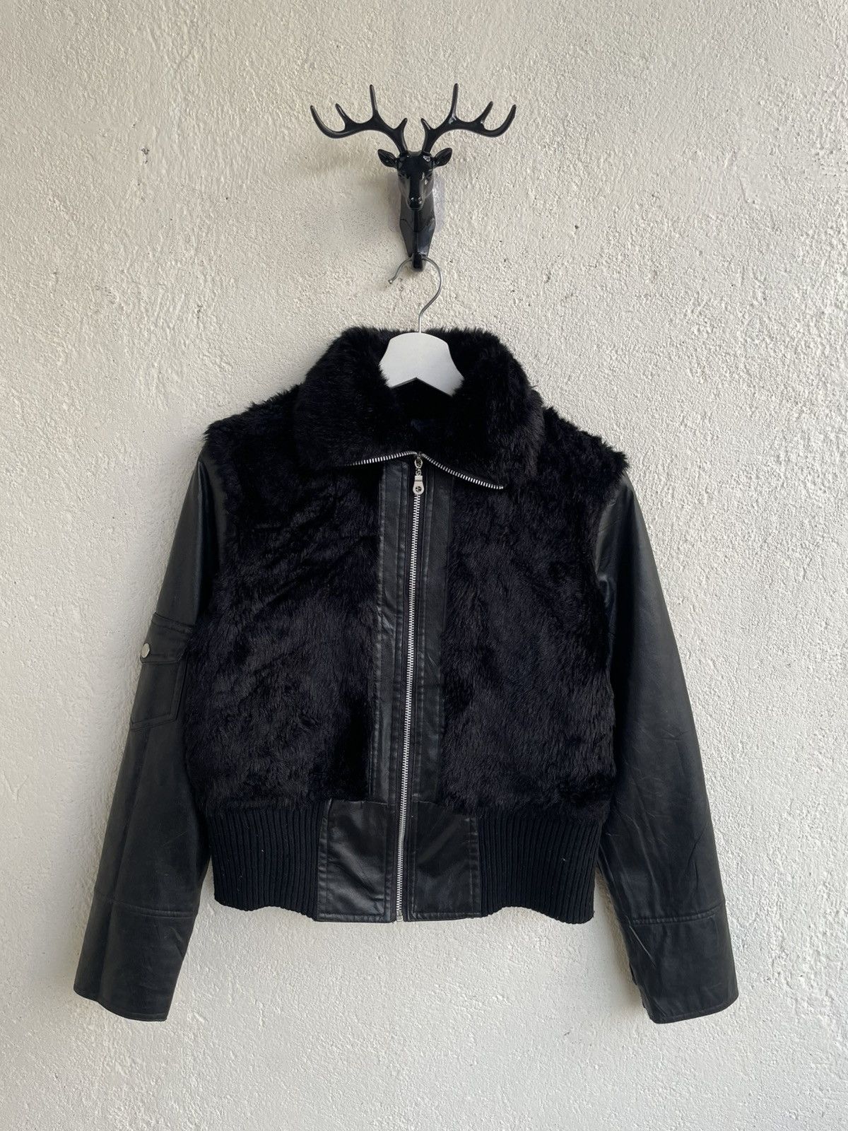 fur gimmick jacket ムートン goa LGB dia Y2K 14th Addiction × If Six Was Nine × Le Grande Bleu (L.G.B.) 2000s