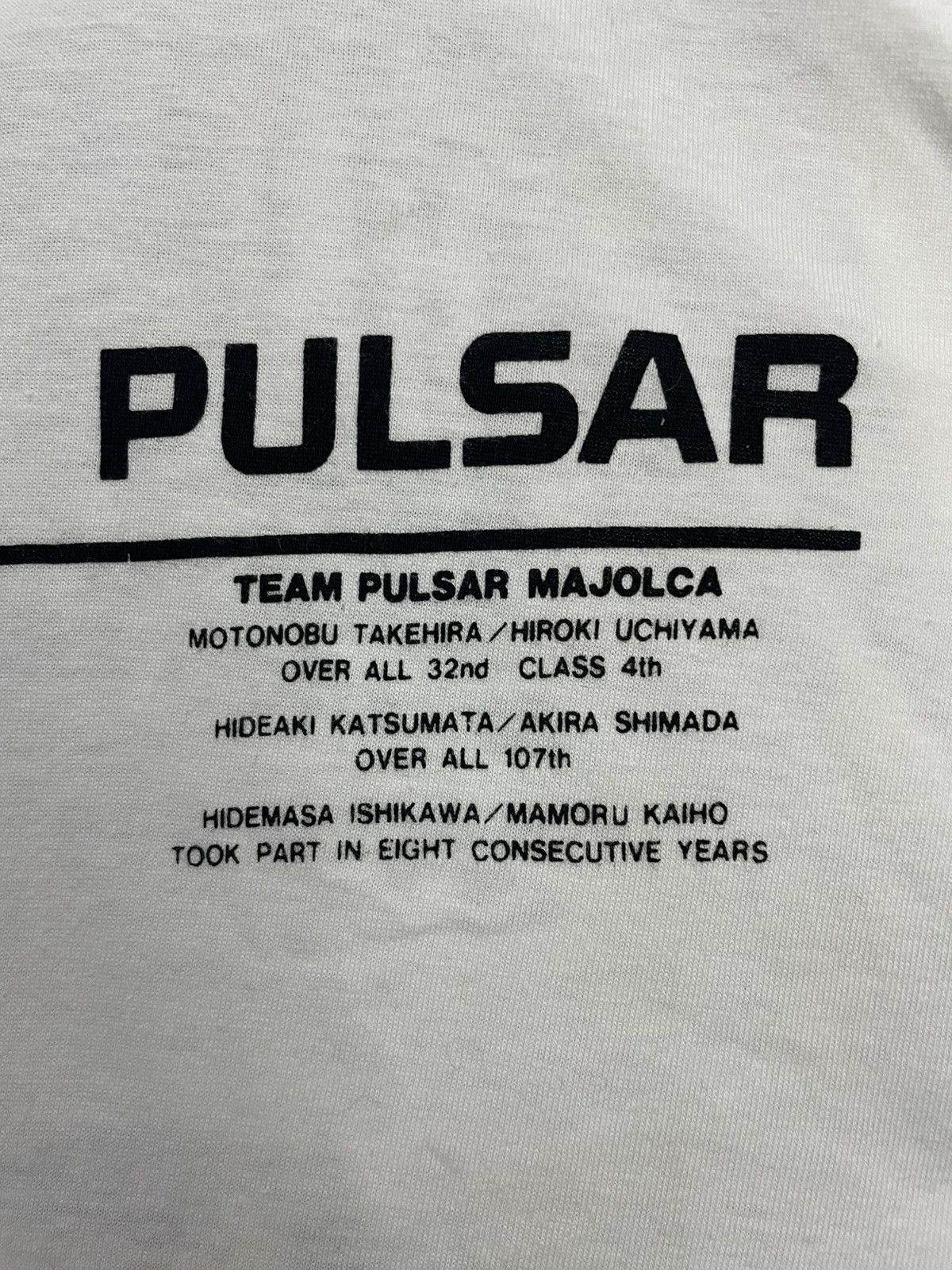 Nissan Nissan Pulsar 1988 Rallye Monte-Carlo T-shirt Size US M / EU 48-50 / 2 - 5 Thumbnail