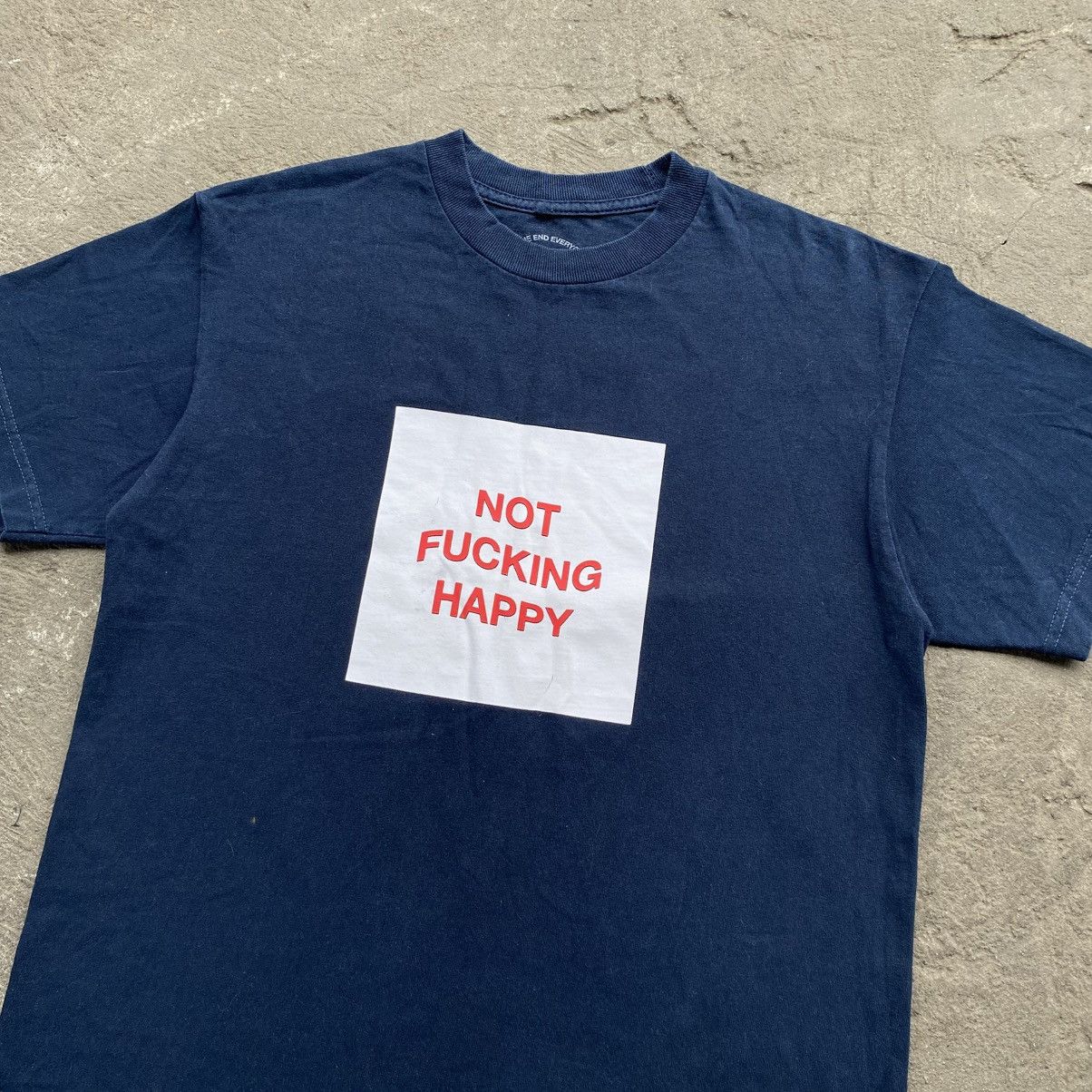 Anti Social Social Club Anti Social Social Clu Not Happy Tee Size US M / EU 48-50 / 2 - 3 Thumbnail
