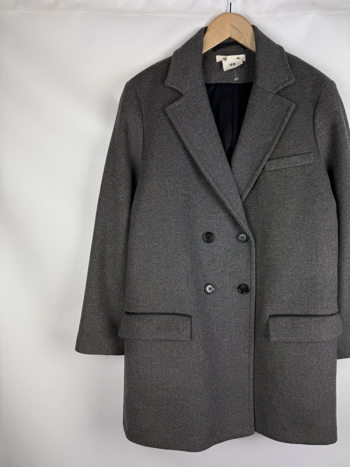 Isabel Marant Isabel Marant Pour H&M Double Breasted Wool Coat Jacket Size M / US 6-8 / IT 42-44 - 2 Thumbnail