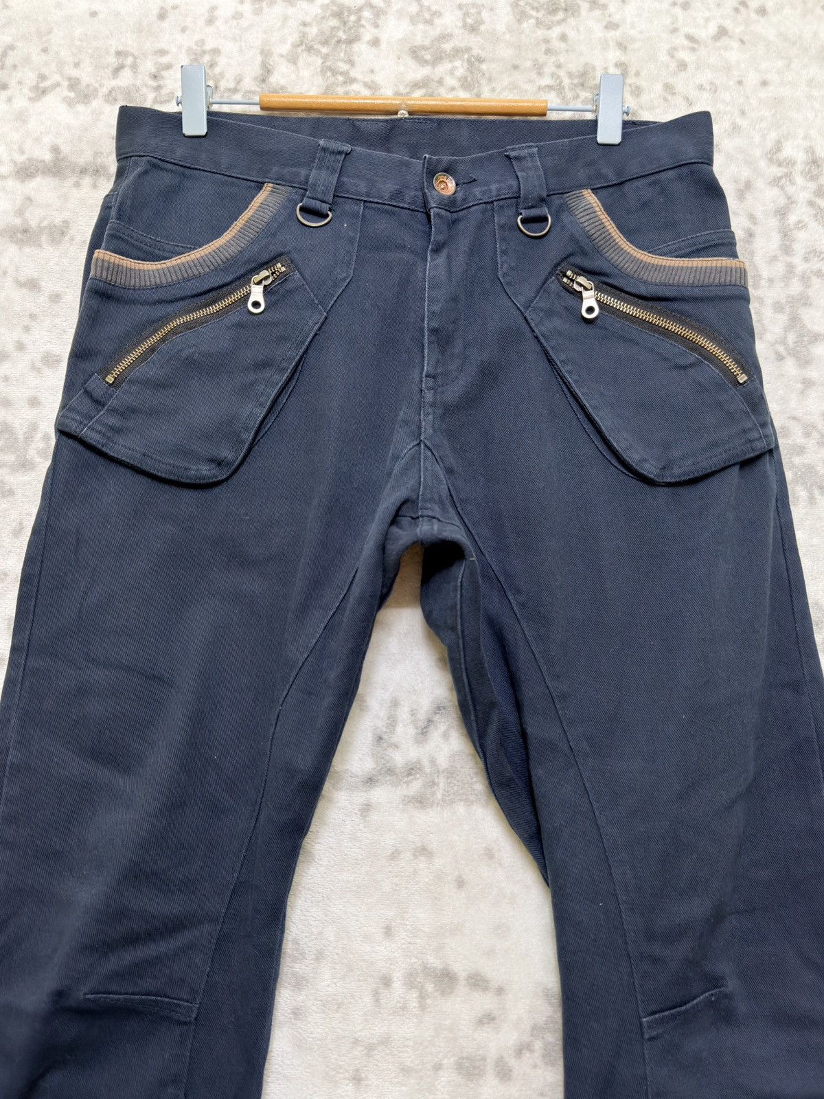 PPFM Vintage PPFM Curve Bondage Banana Cut Avant Garde Pants Size US 32 / EU 48 - 3 Thumbnail