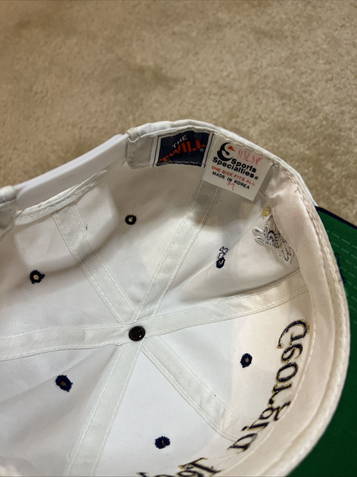 Sports Specialties Sports Specialties Georgia Tech Yellow Jackets Twill hat Size ONE SIZE - 6 Thumbnail