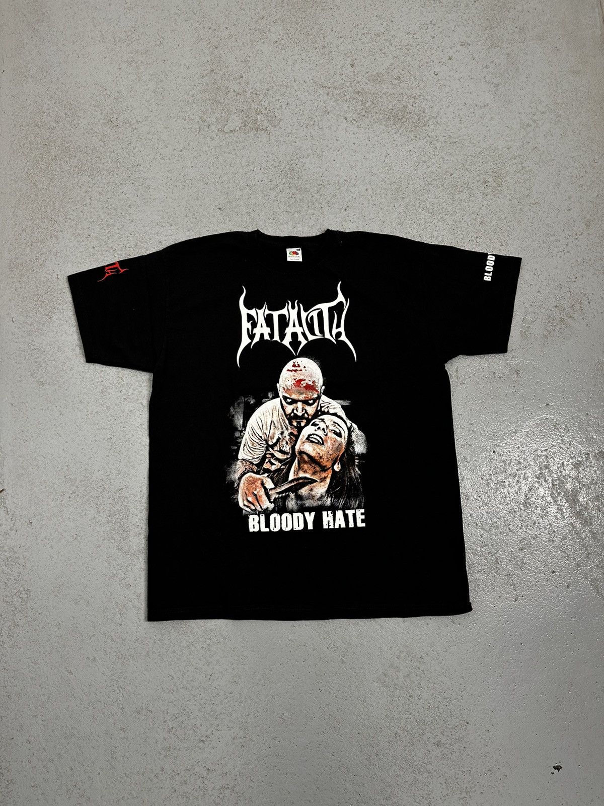 Band Tees Fatality Bloody Hate Porn Brutality Violence Sex Tee Size US XL / EU 56 / 4 - 1 Thumbnail
