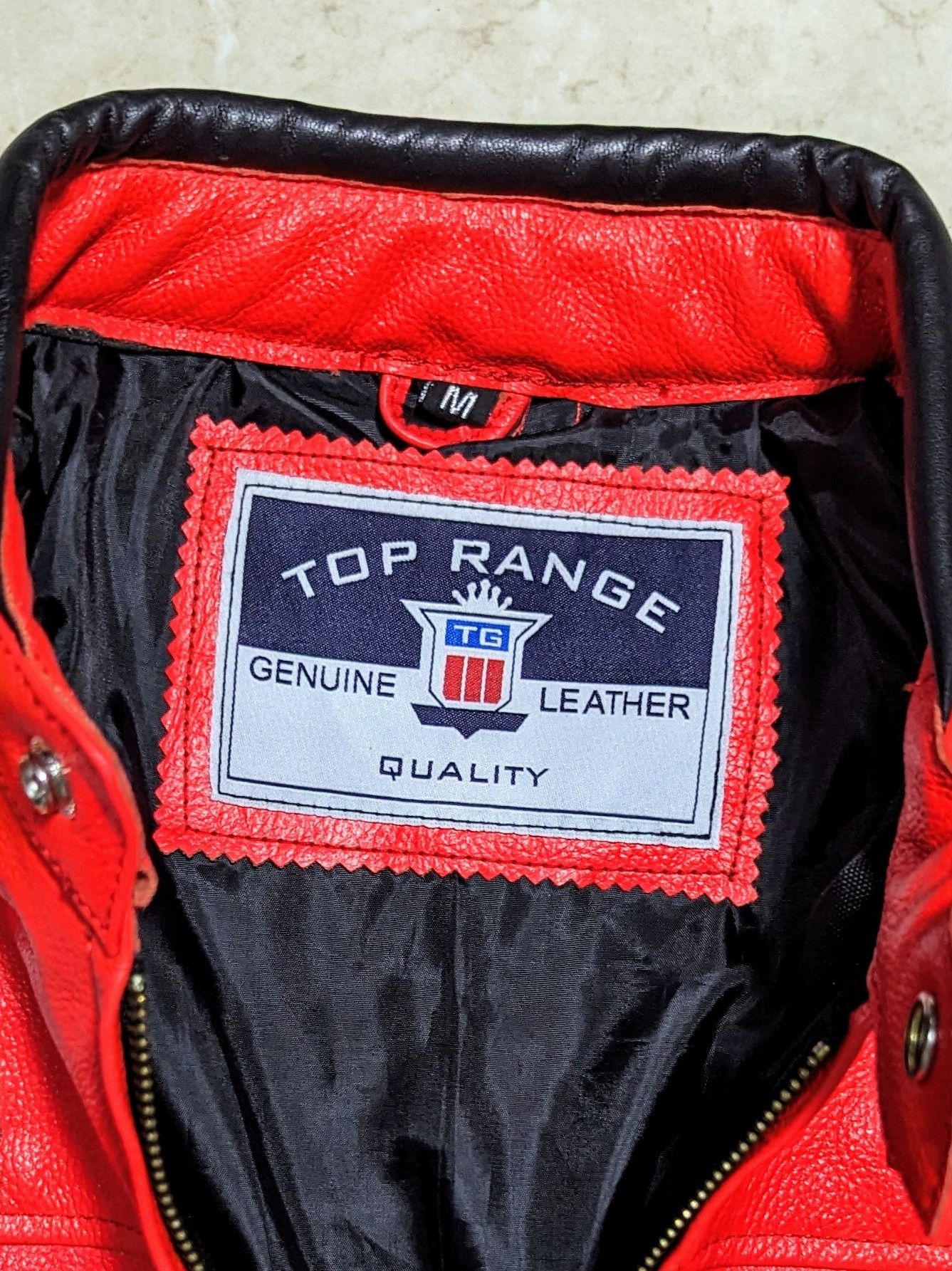 Vintage 🔥 FERRARI 🔥 90s RACING LEATHER JACKET STREETWEAR Size US M / EU 48-50 / 2 - 10 Thumbnail
