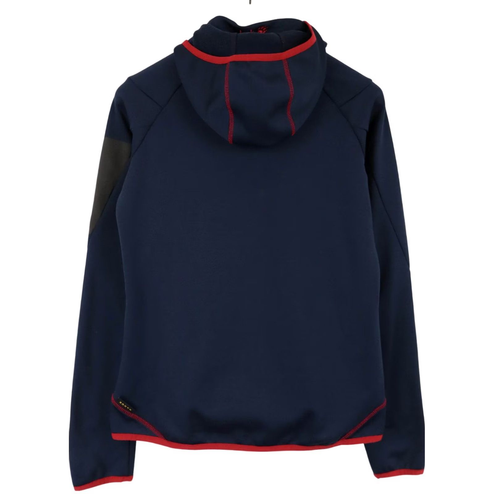 Jack Wolfskin JACK WOLFSKIN Sweatshirt Women's MEDIUM Blue Hooded Logo Zipped Pocket Stretch Size M / US 6-8 / IT 42-44 - 2 Thumbnail