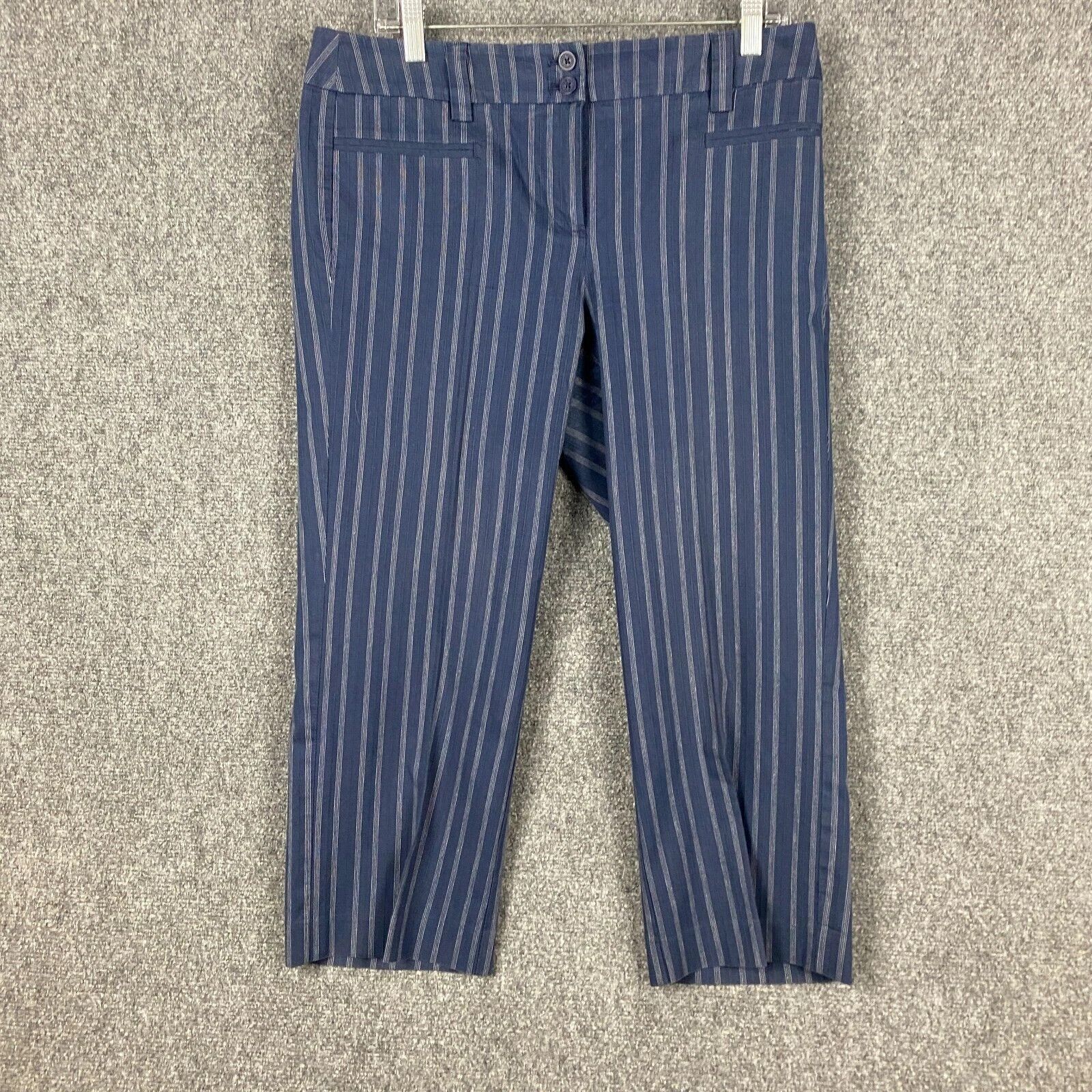 Other New York & Company Capri Chino Pants Women's Size 8 Cotton Size 30" / US 8 / IT 44 - 1 Thumbnail