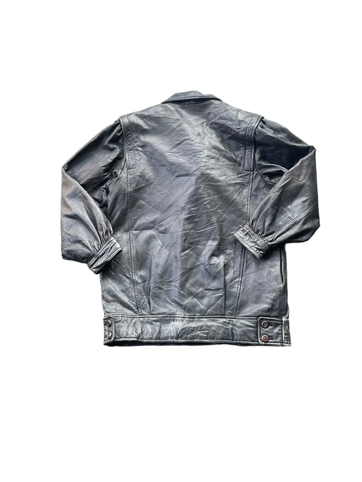 Japanese Brand Skintouch Original Leather Coat Size US M / EU 48-50 / 2 - 7 Thumbnail