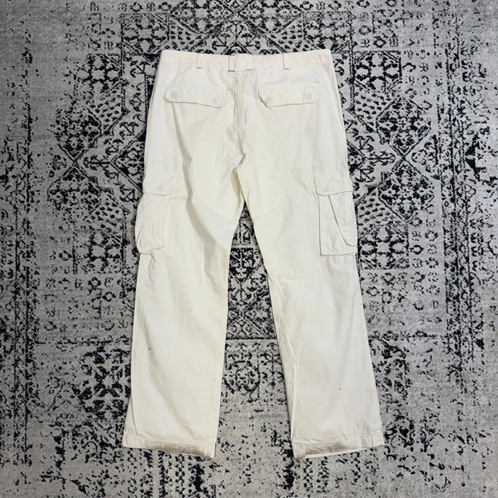 Tommy Hilfiger × Vintage Vintage Tommy Hilfiger Unisex White Cotton Size W38 90s Size US 38 / EU 54 - 11 Thumbnail