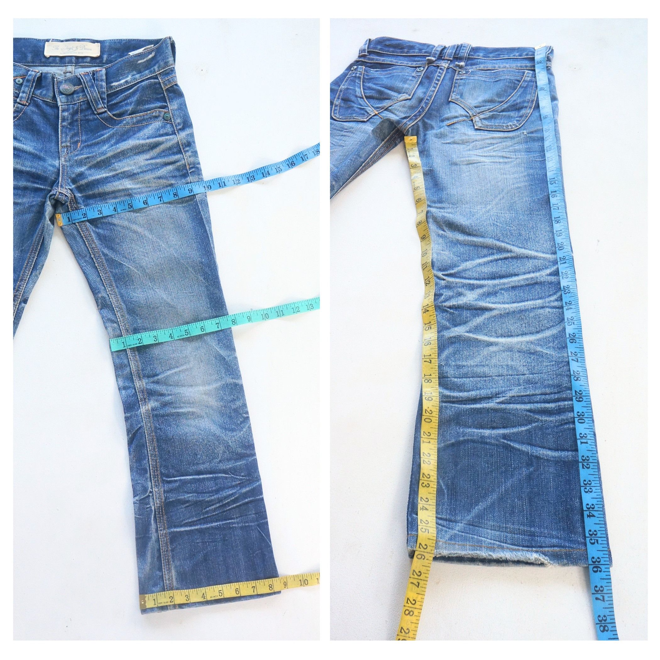 Vintage Jay's Denim Whiskers Jeans Size 28" / US 6 / IT 42 - 9 Thumbnail